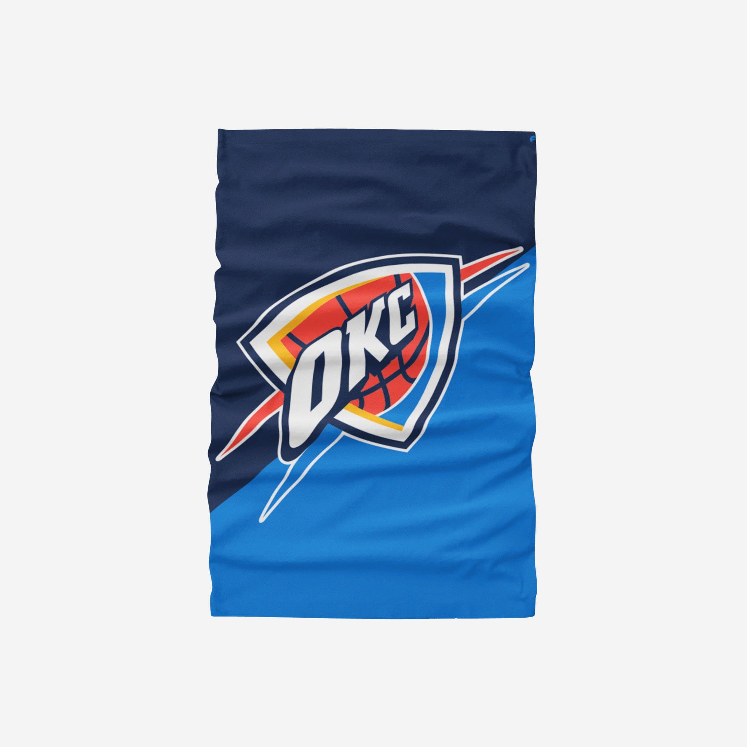 Get Your Hands on the Oklahoma City Thunder Big Logo Gaiter Scarf Now!
