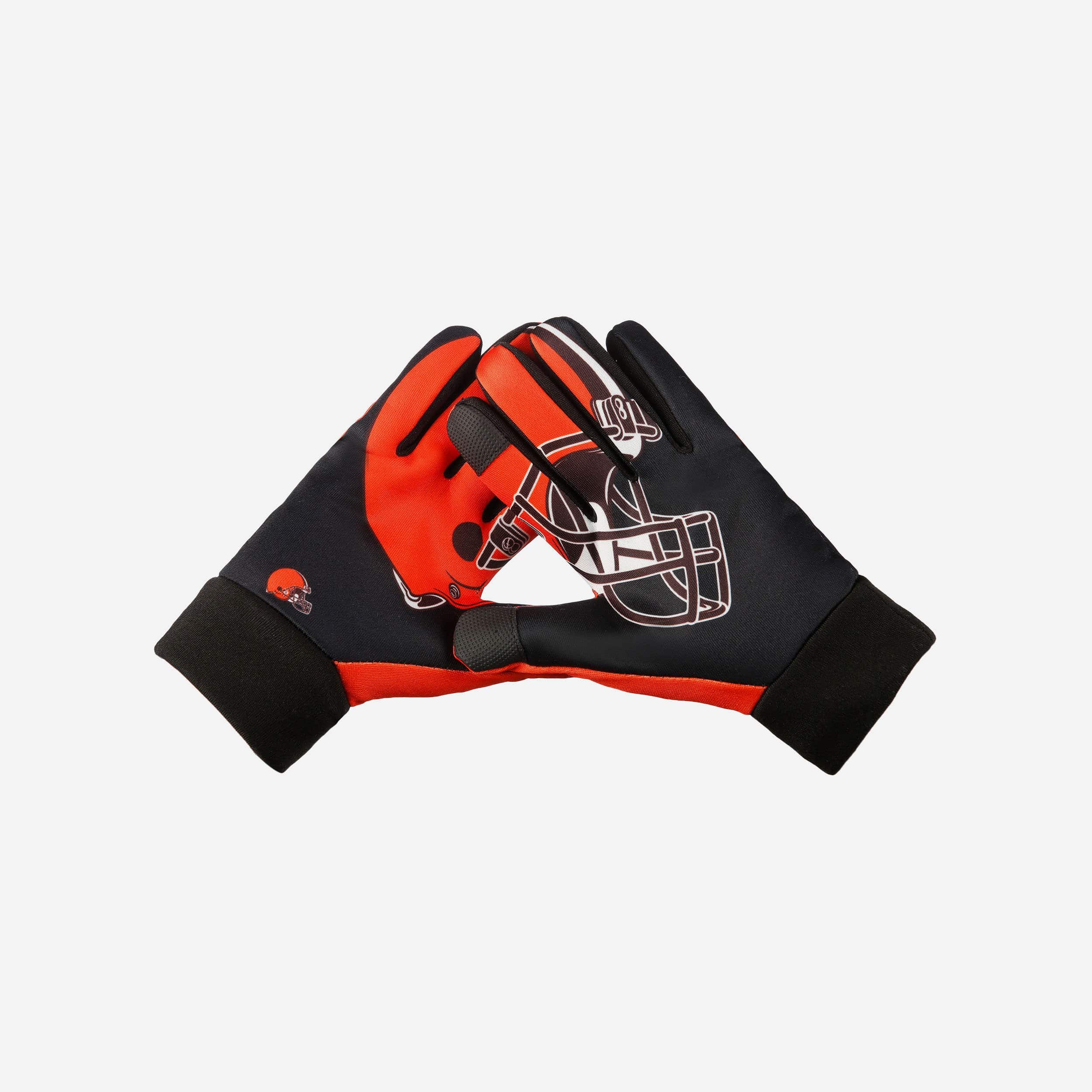 Cleveland Browns Palm Logo Texting Gloves - Show Your Team Spirit!