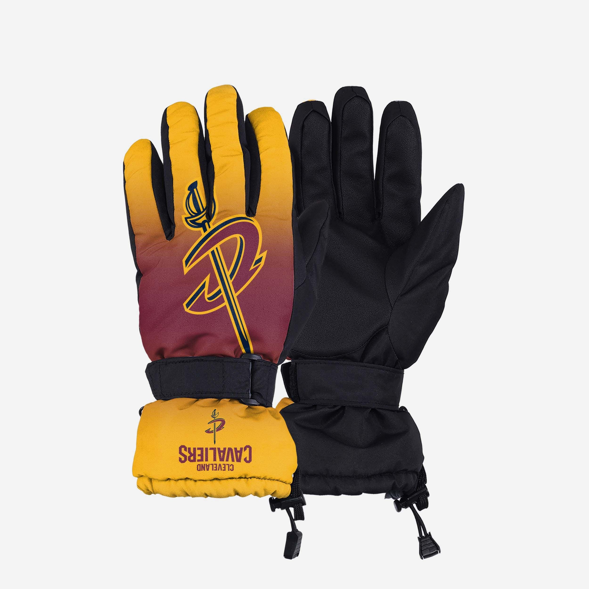 Cleveland Cavaliers Gradient Big Logo Insulated Gloves - Show Your Team Spirit!