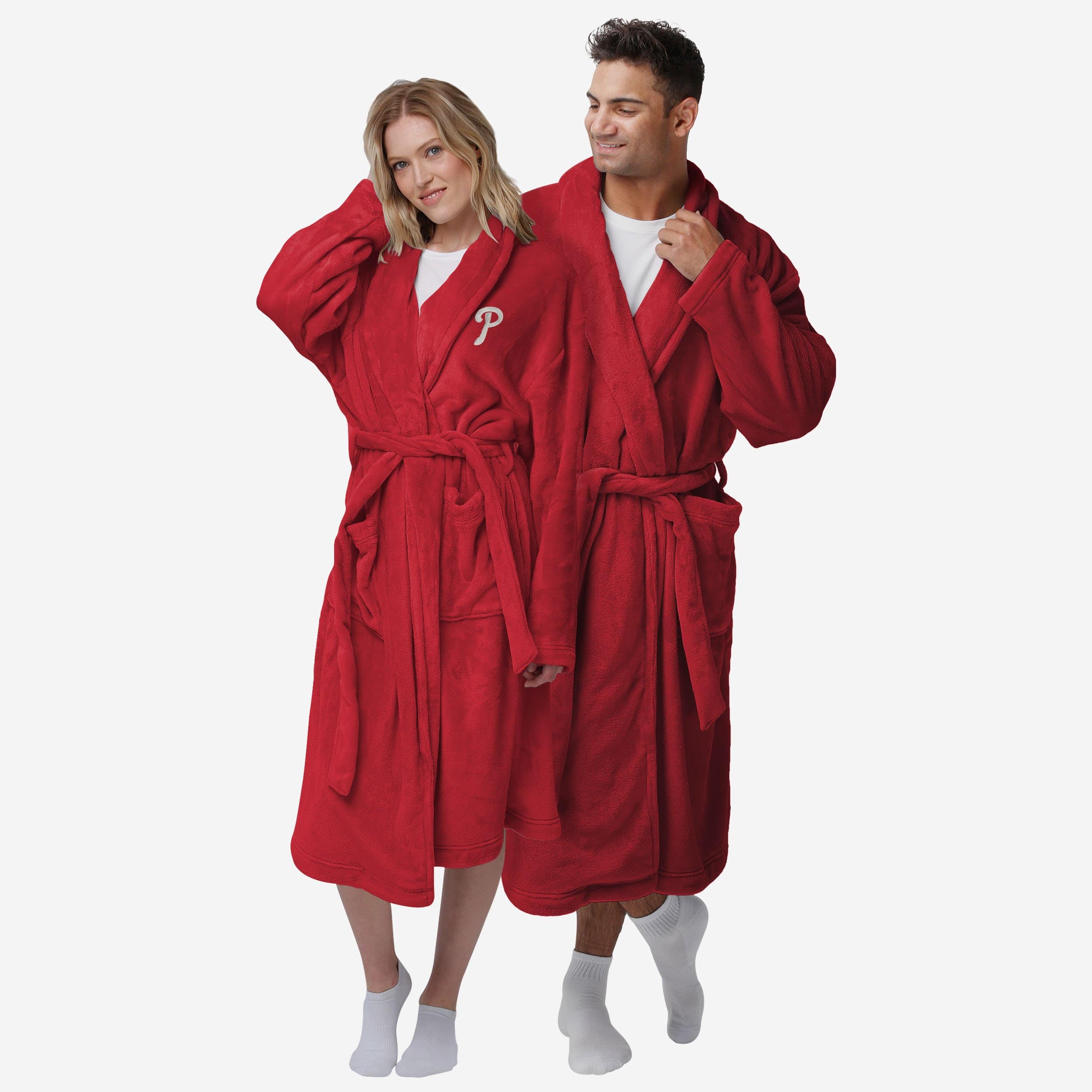 Philadelphia Phillies Super Relaxing Lazy Day Team Robe