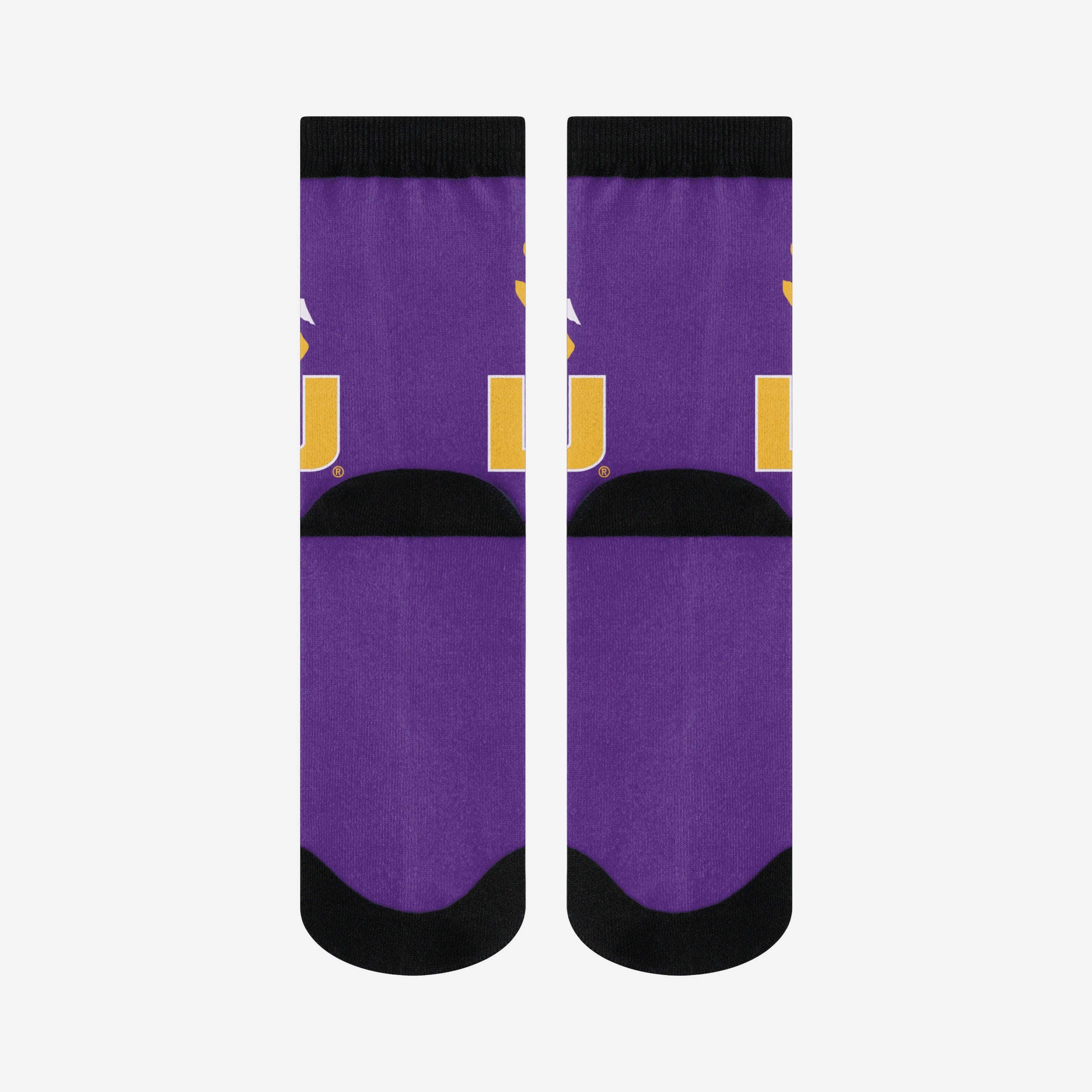 LSU Tigers Prime Time Victory Socks