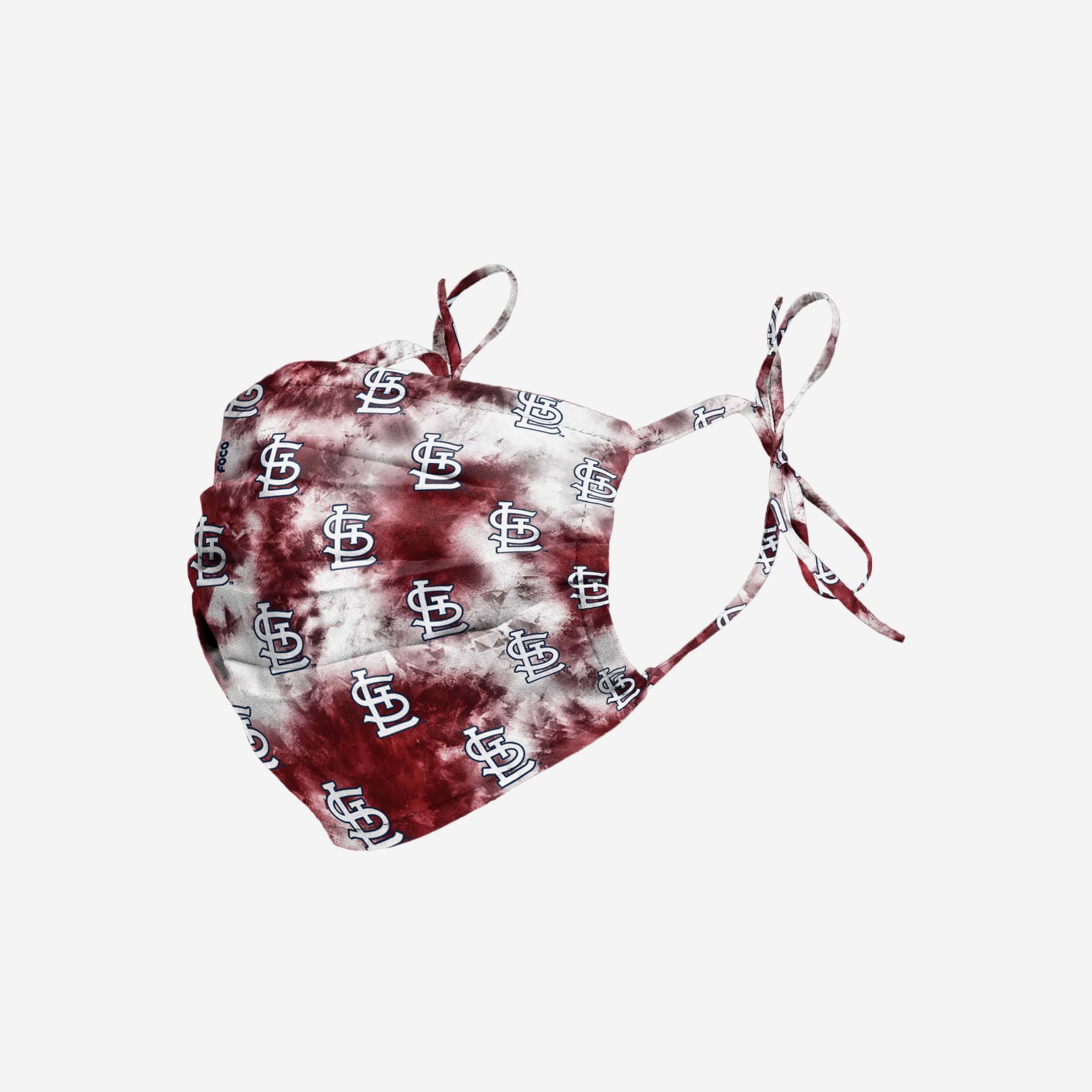 St Louis Cardinals Tie-Dye Tie-Back Fashion Face Cover - Show Your Team Spirit!