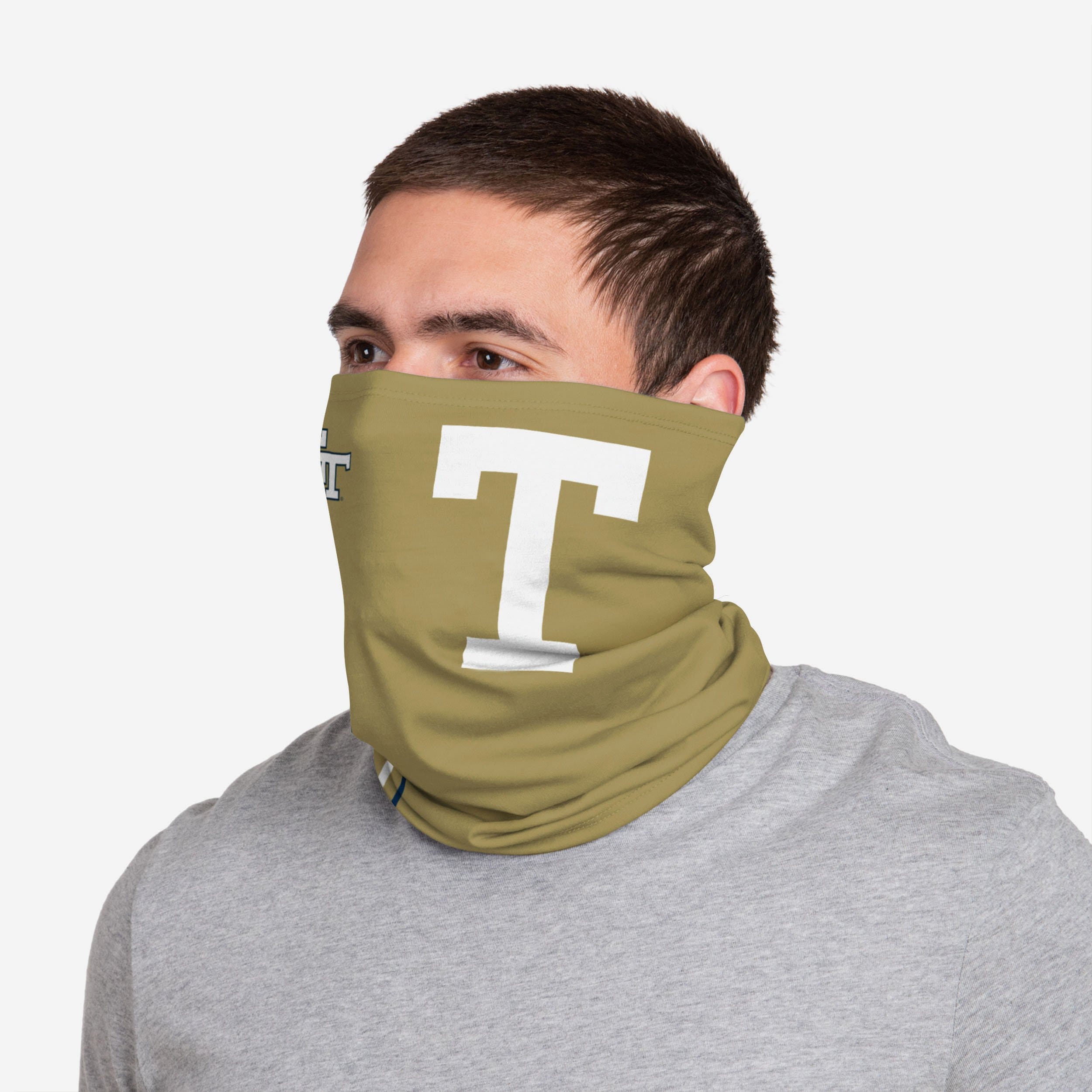 Georgia Tech Yellow Jackets Stylish Sideline Logo Gaiter Scarf - Show Your Team Spirit!