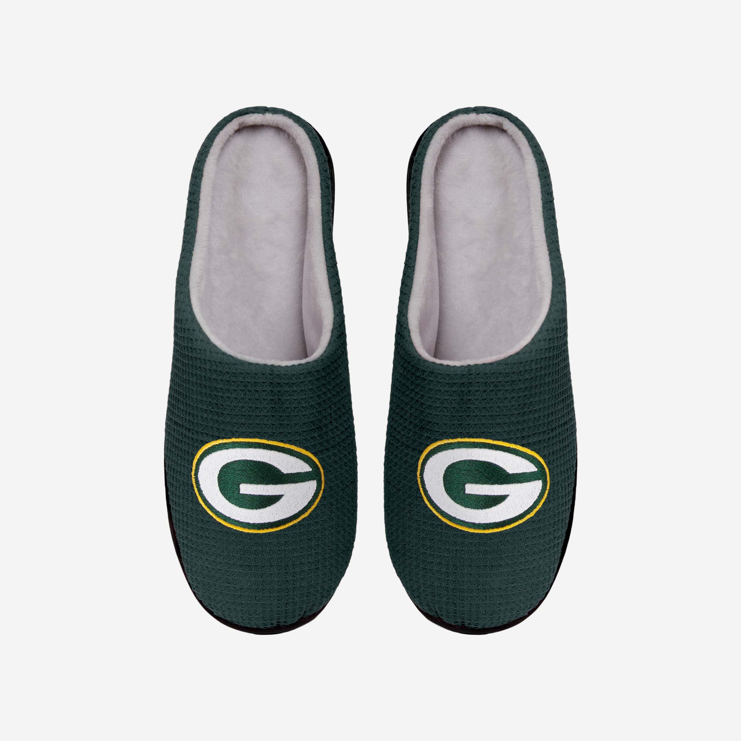 Green Bay Packers Memory Foam Slide Slippers - Ultimate Comfort for Fans!