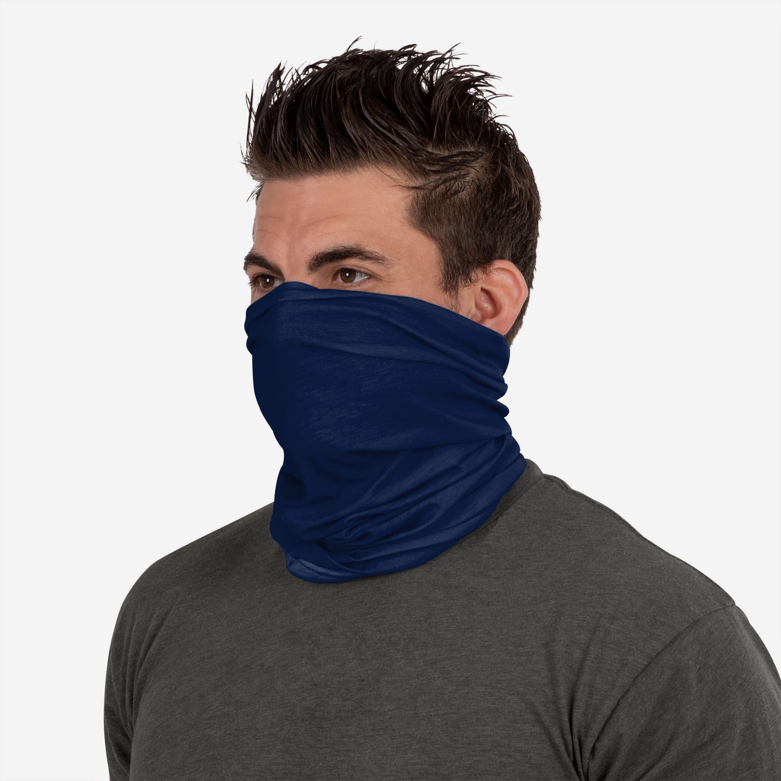 Indiana Pacers Mini Logo Print Gaiter Scarf - Show Your Team Spirit!