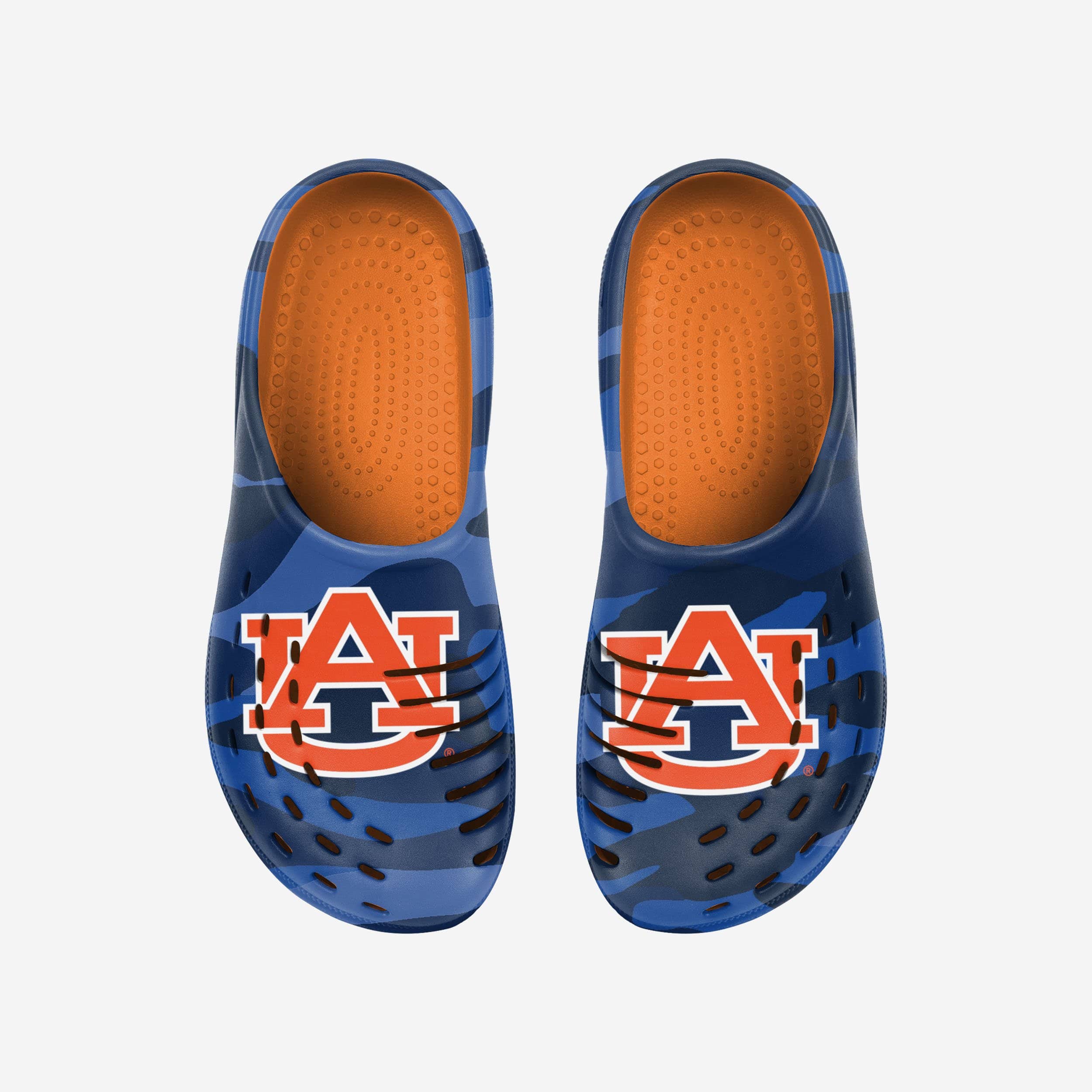 Auburn Tigers Tonal Camo Clogs - Show Your Fandom!