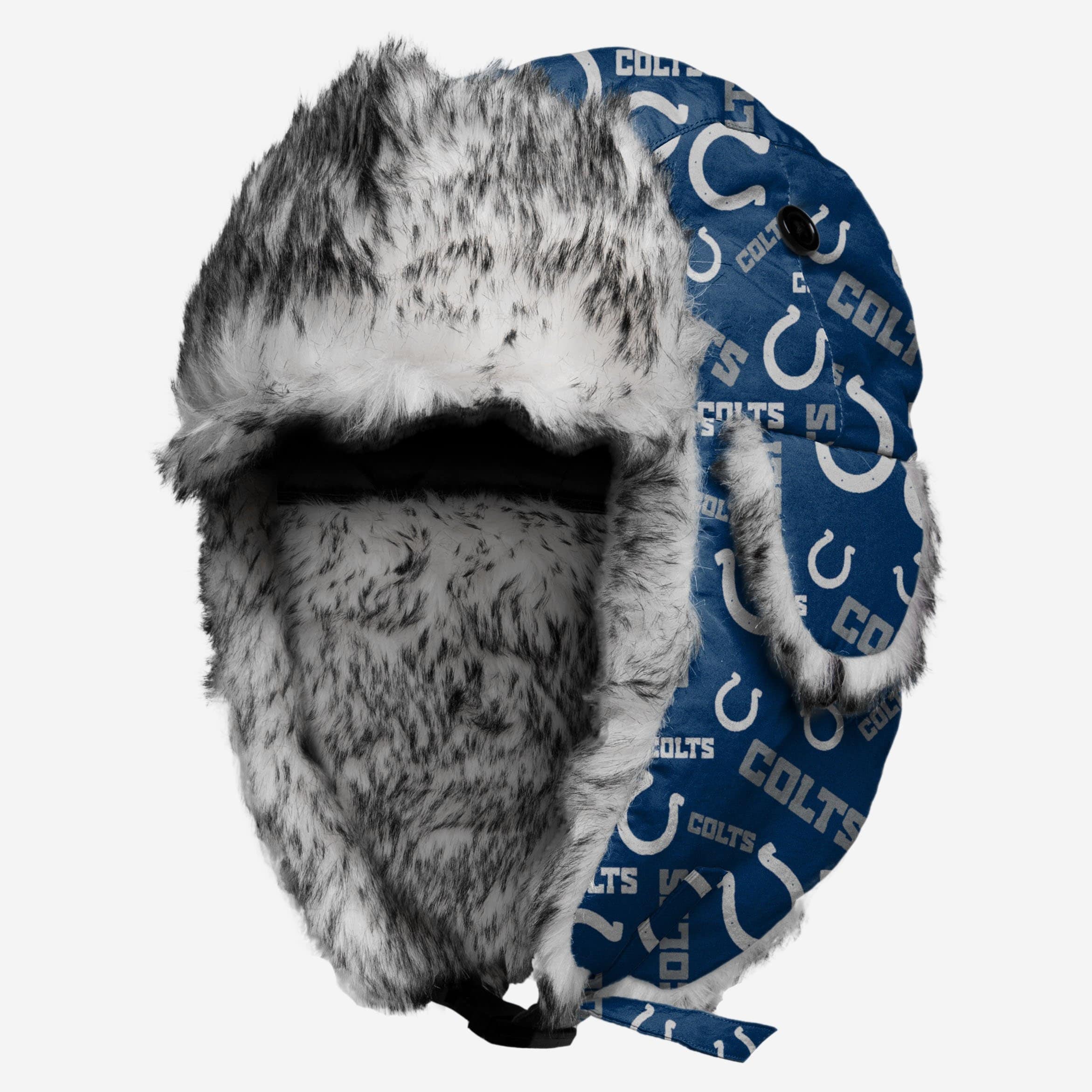 Indianapolis Colts NFL Stunning Repeat Print Trapper Hat