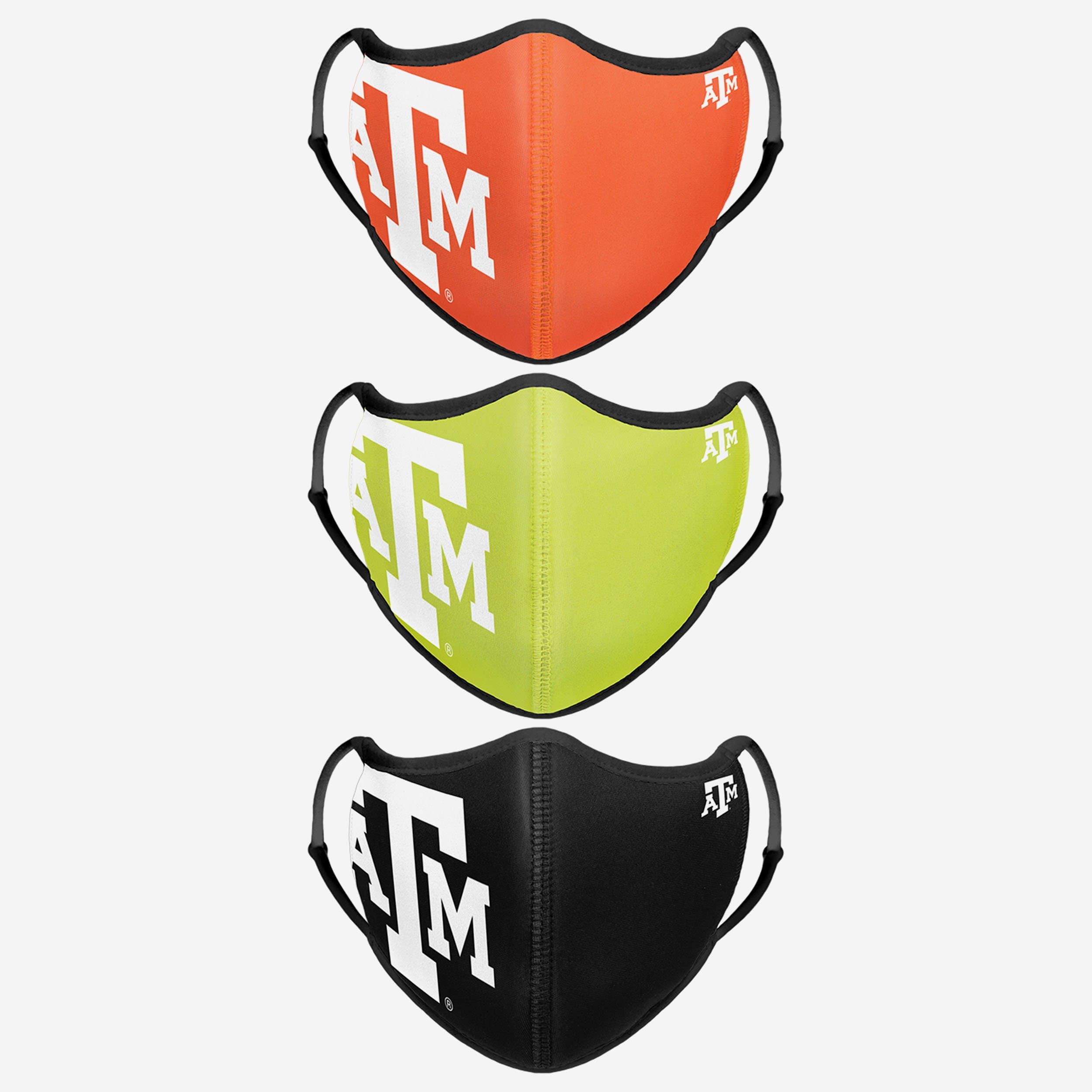 Texas A&M Aggies 3-Pack Highlight Sports Face Covers