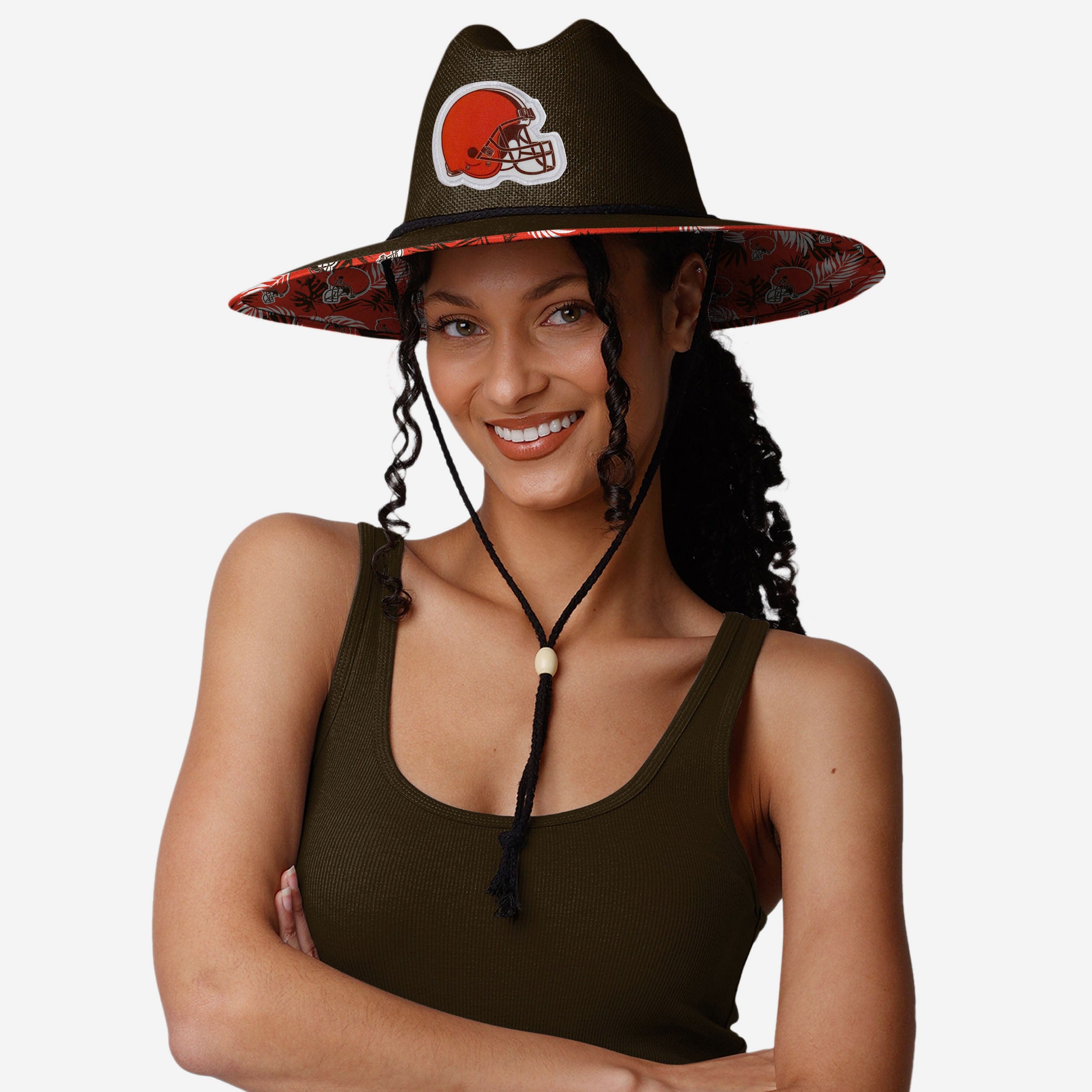 Cleveland Browns Team Spirit Straw Hat