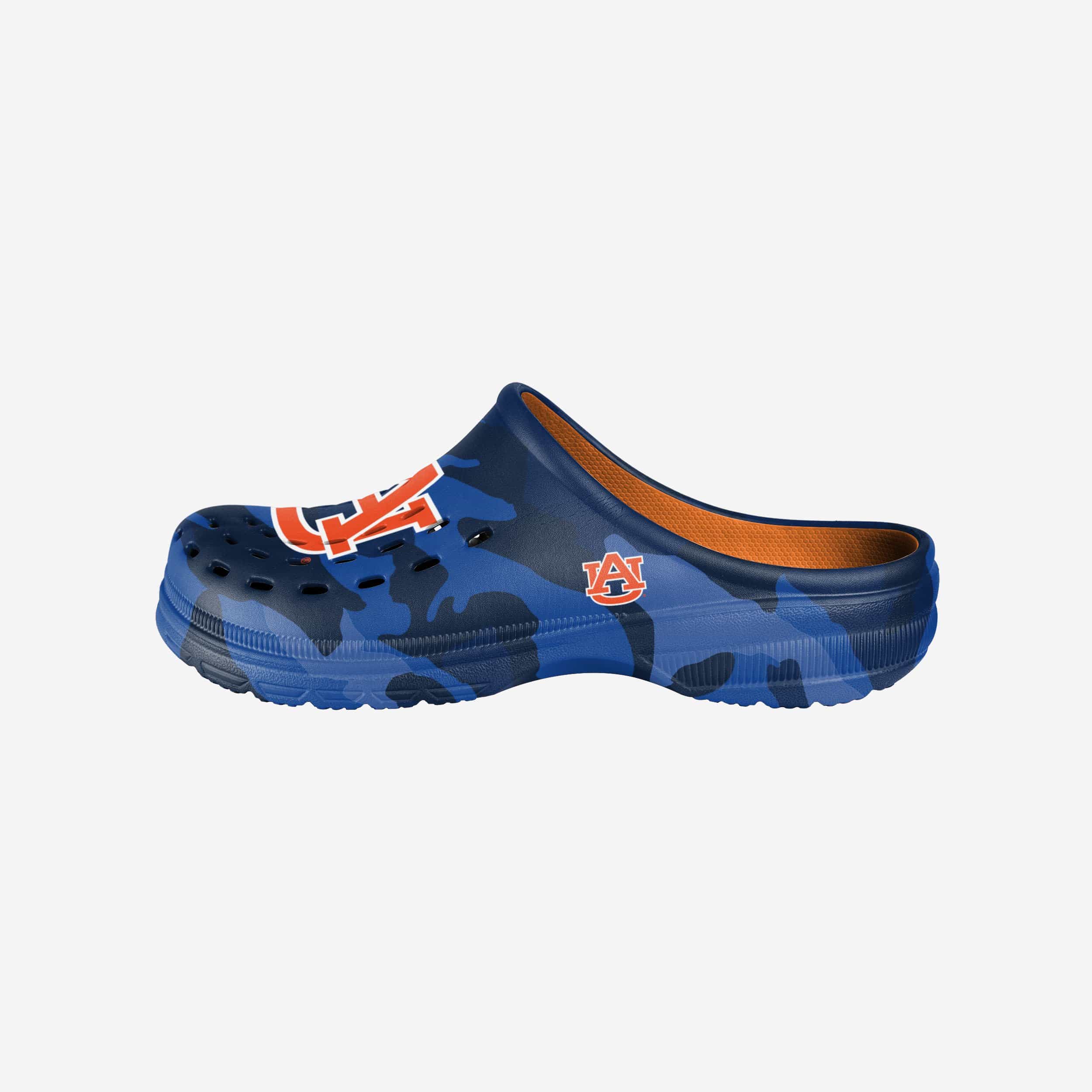 Auburn Tigers Tonal Camo Clogs - Show Your Fandom!