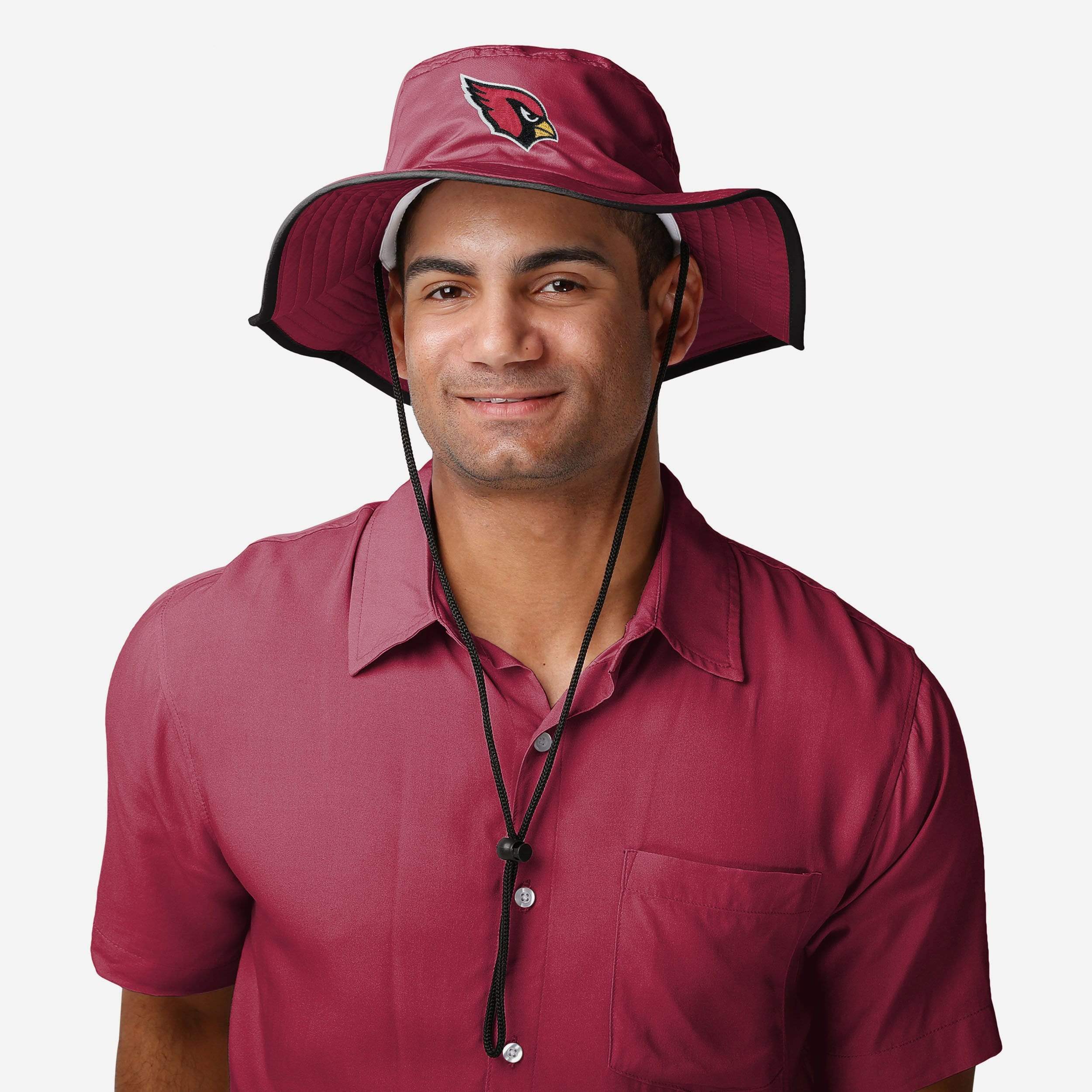 Arizona Cardinals Stylish Solid Boonie Hat - Show Your Team Spirit!
