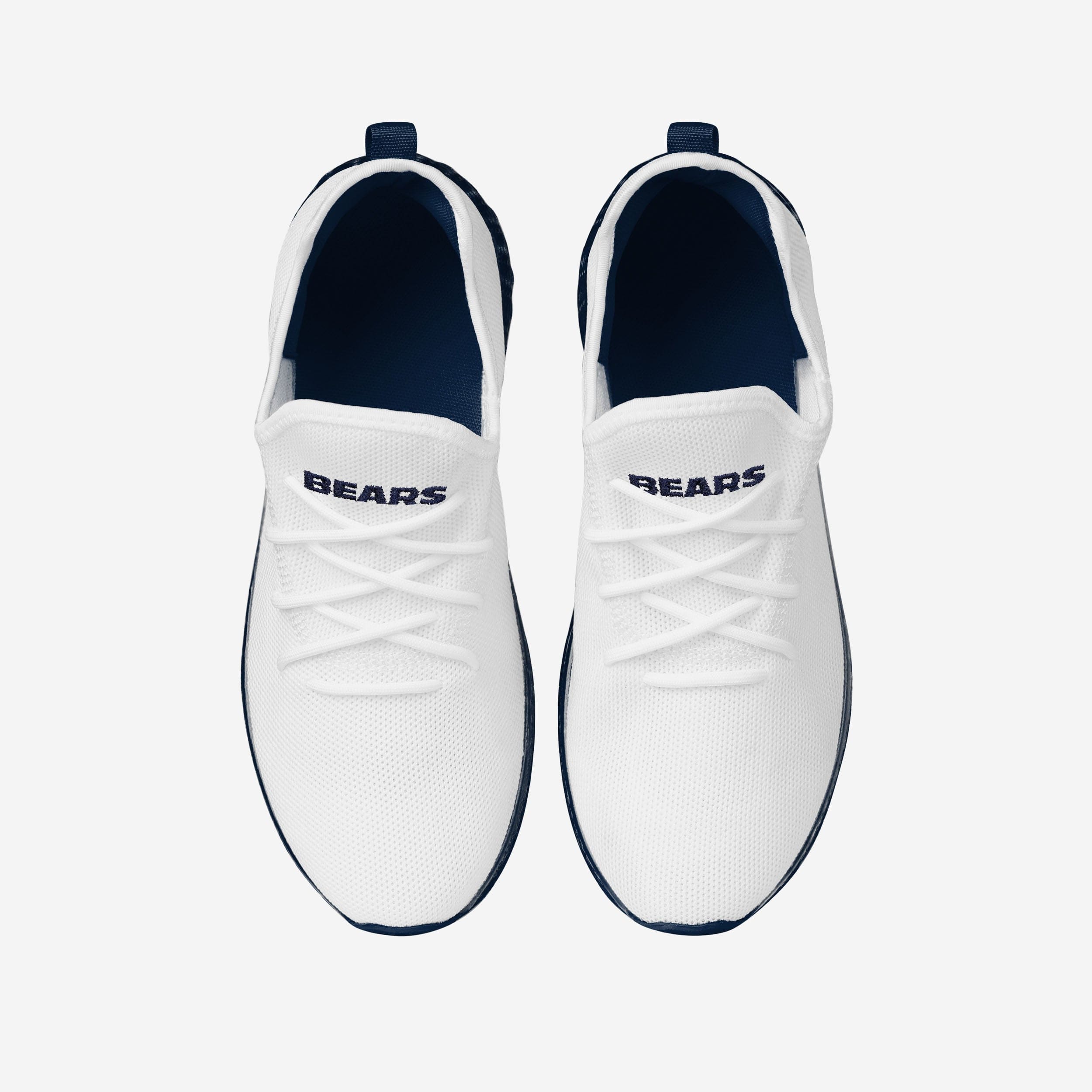 Chicago Bears White Gradient Midsole Sneakers - Game - Day Must - Haves