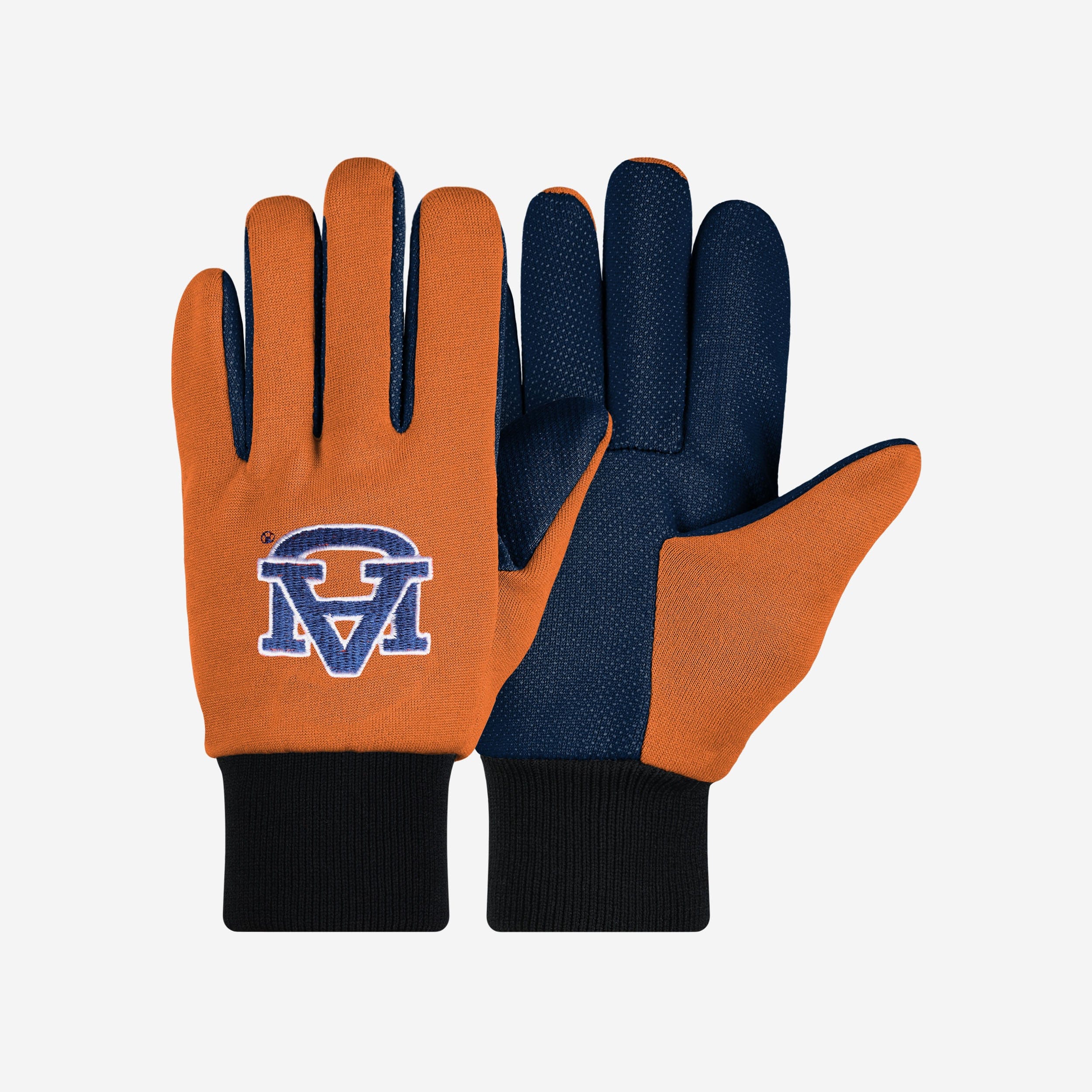 Auburn Tigers Stylish Colored Palm Utility Gloves