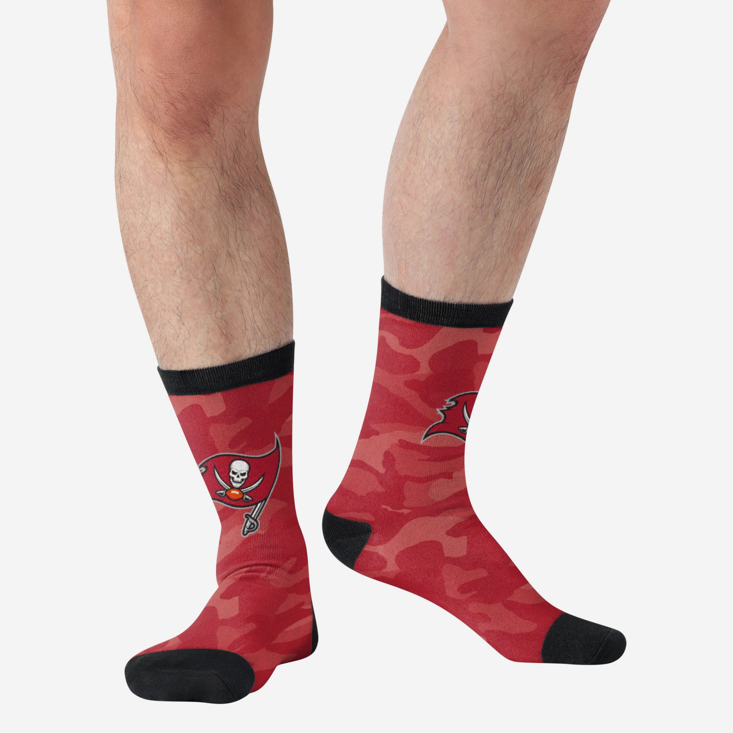 Tampa Bay Buccaneers Super Cool Printed Camo Socks