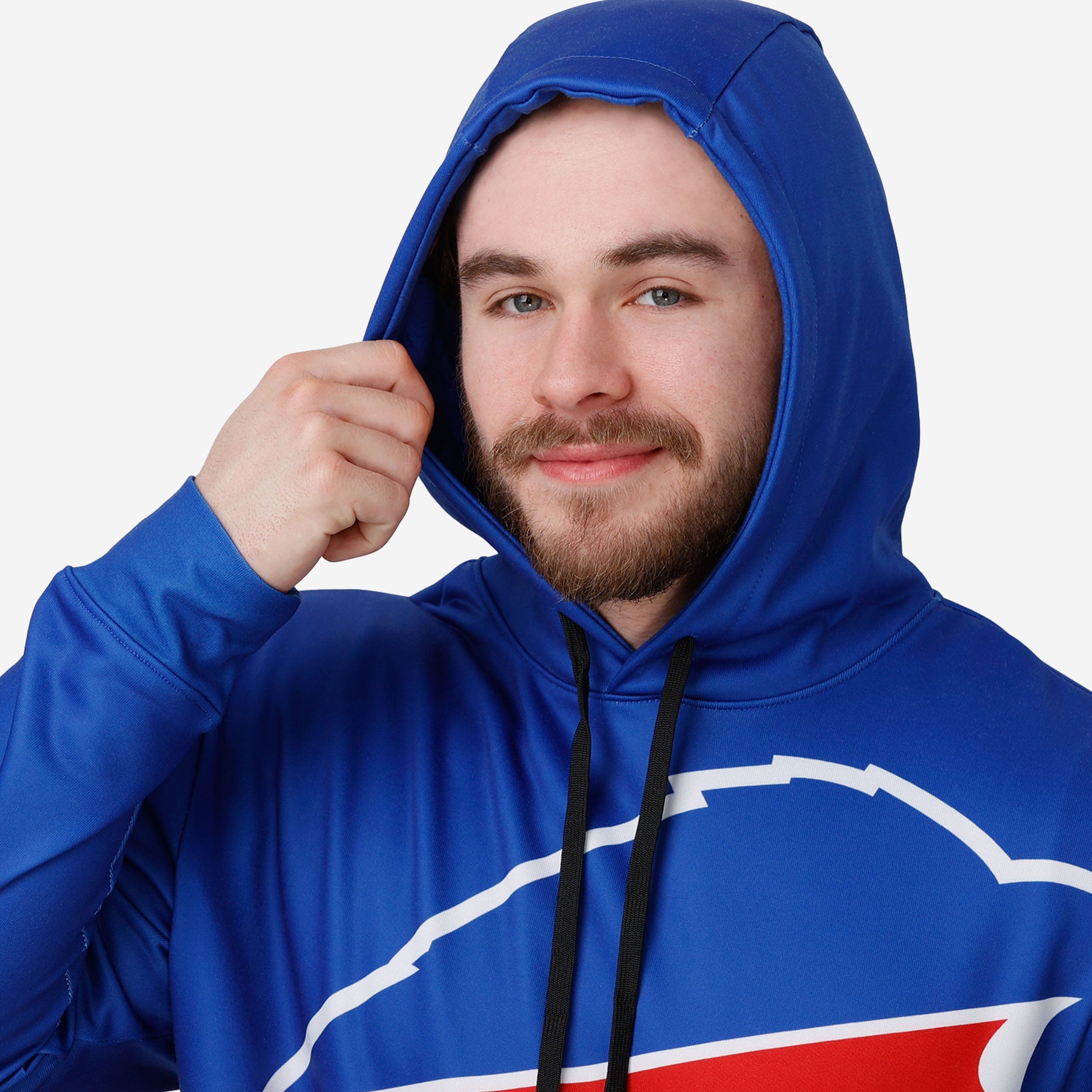 Exciting Buffalo Bills Bold Logo Hoodie - A Must - Have for Fans