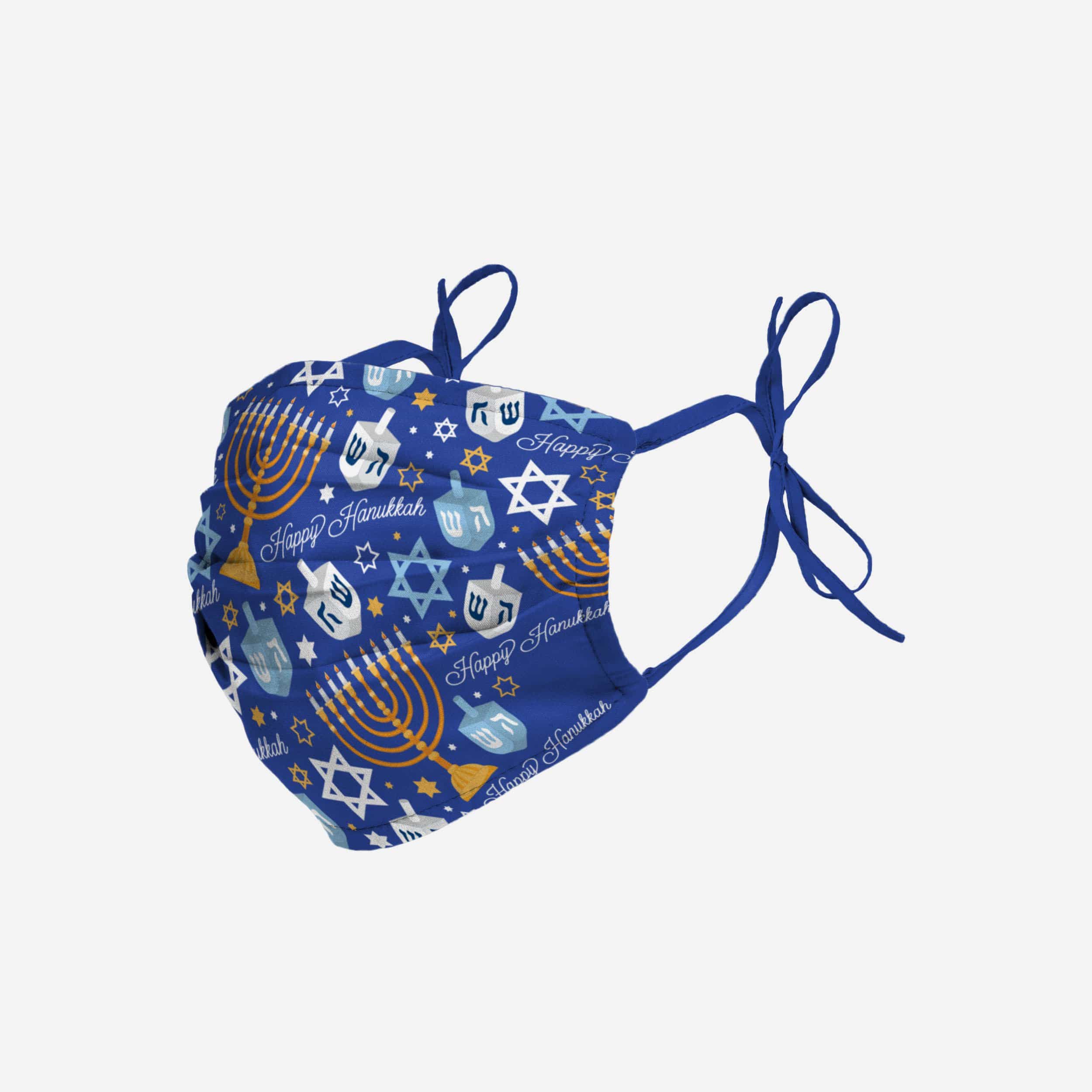 Gorgeous Thematic Hanukkah Tie - Back Face Cover