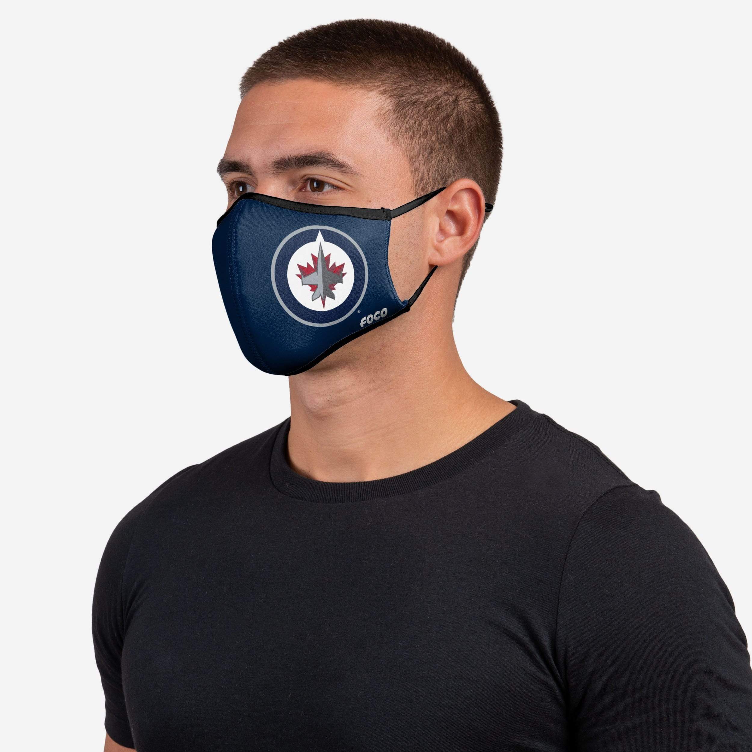 Winnipeg Jets 3-Pack Sports Face Cover - Show Your Team Spirit!
