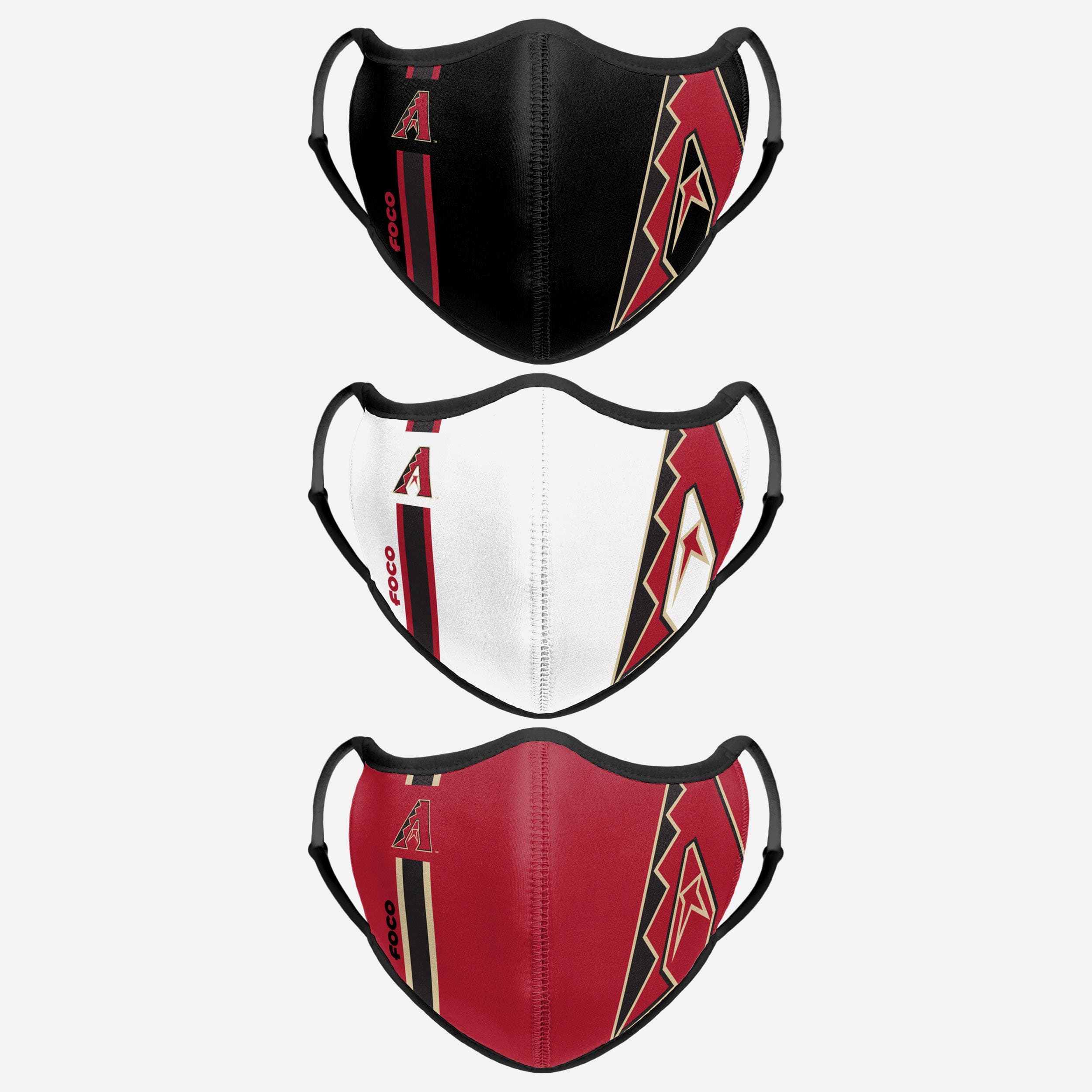 Arizona Diamondbacks 3-Pack Sports Face Cover - Represent Your Team in Style!