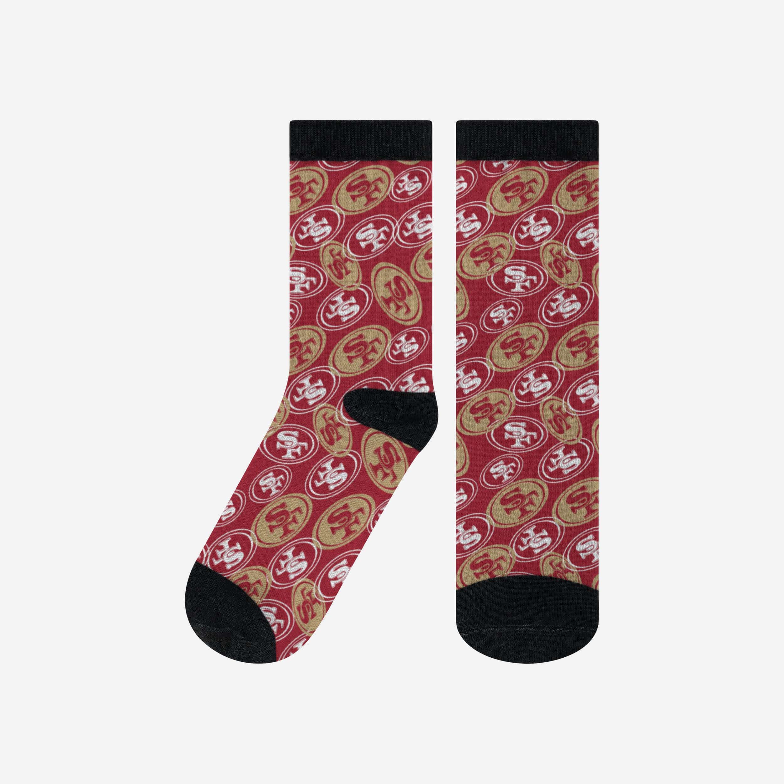 San Francisco 49ers Logo Blast Socks - Show Your Fandom!