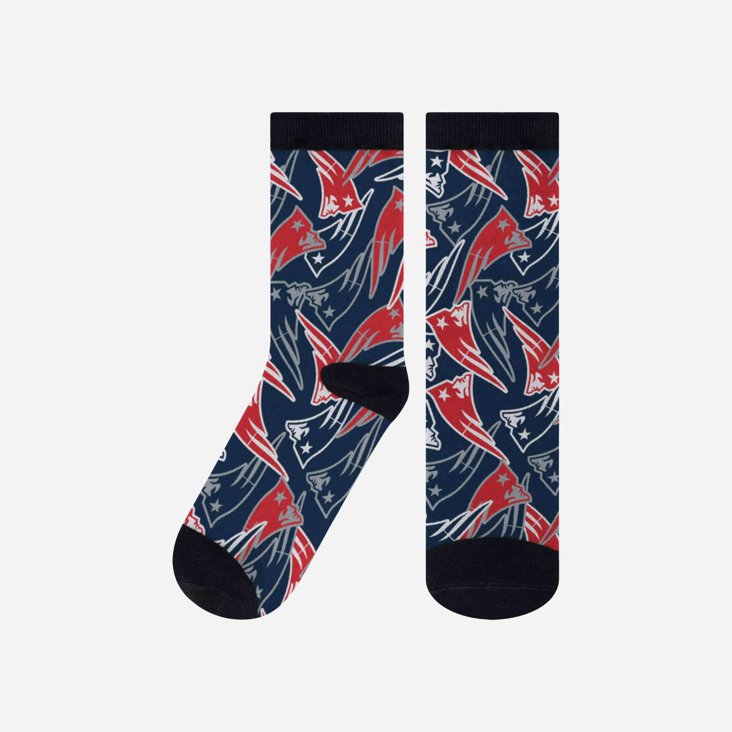 New England Patriots Logo Blast Socks - Show Your Team Spirit!