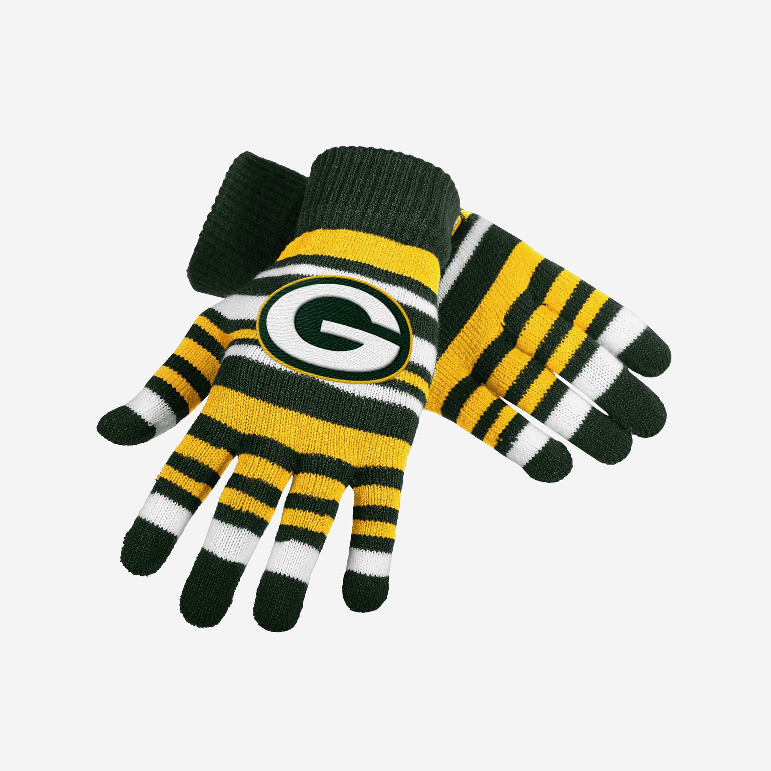 Super Cool Green Bay Packers Stretch Gloves