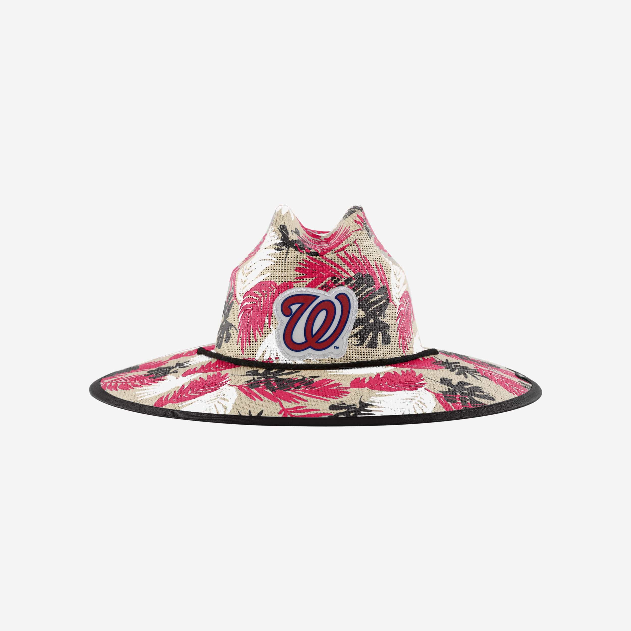 Washington Nationals Floral Fantasy Straw Hat