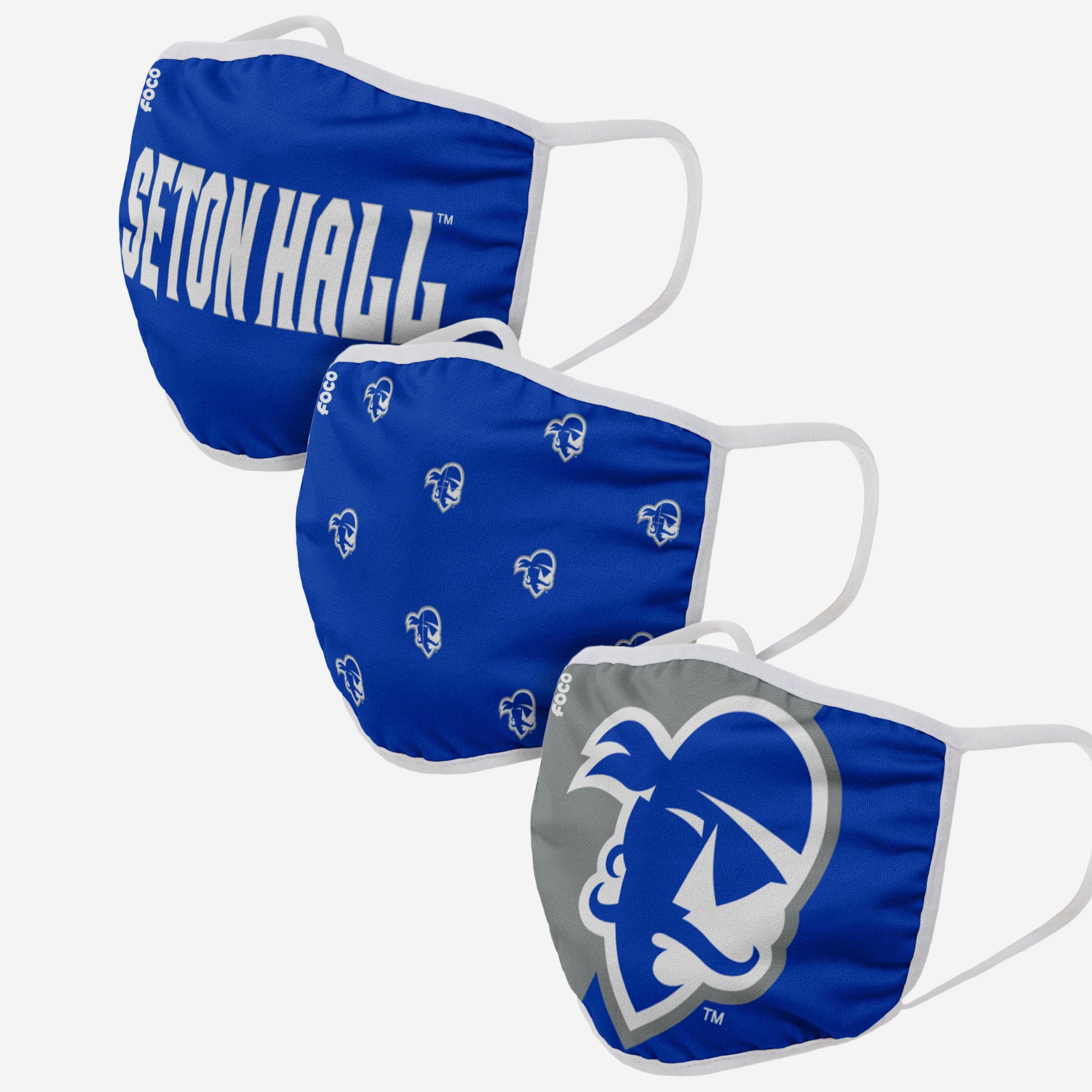 Seton Hall Pirates 3-Pack Face Cover: Show Your Team Spirit!
