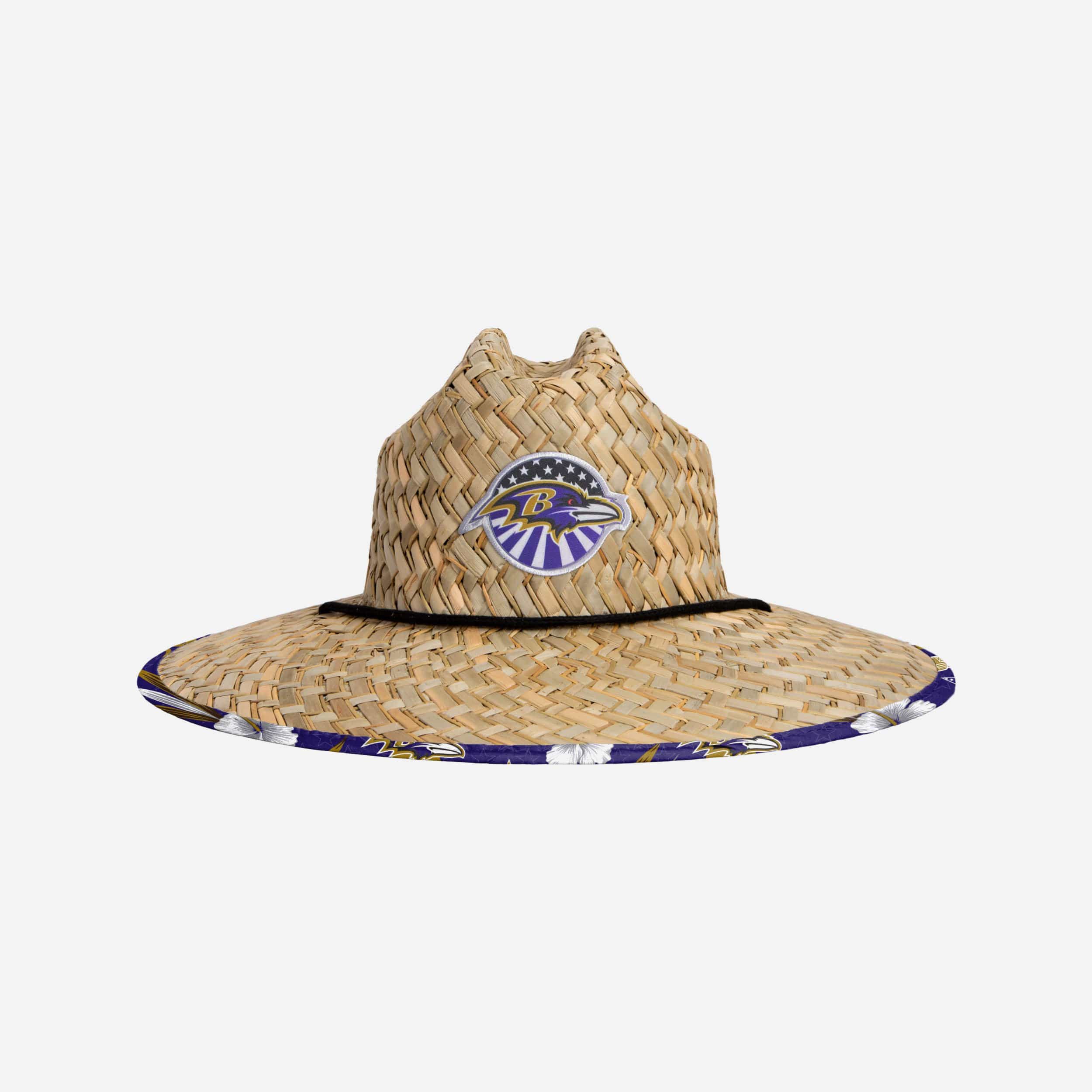 Baltimore Ravens Americana Summer Straw Hat