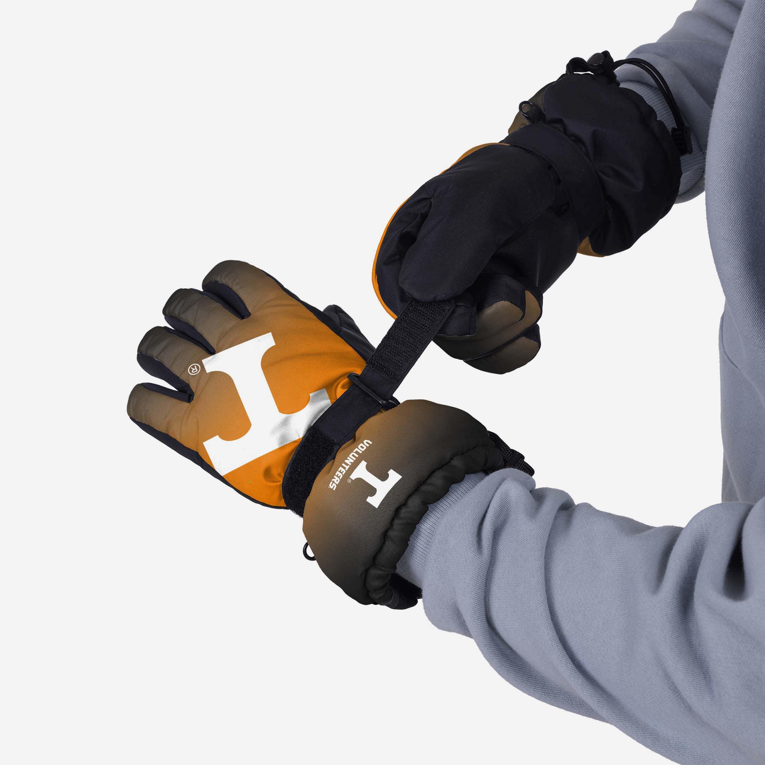 Tennessee Volunteers Gradient Big Logo Super-Insulated Fan Gloves