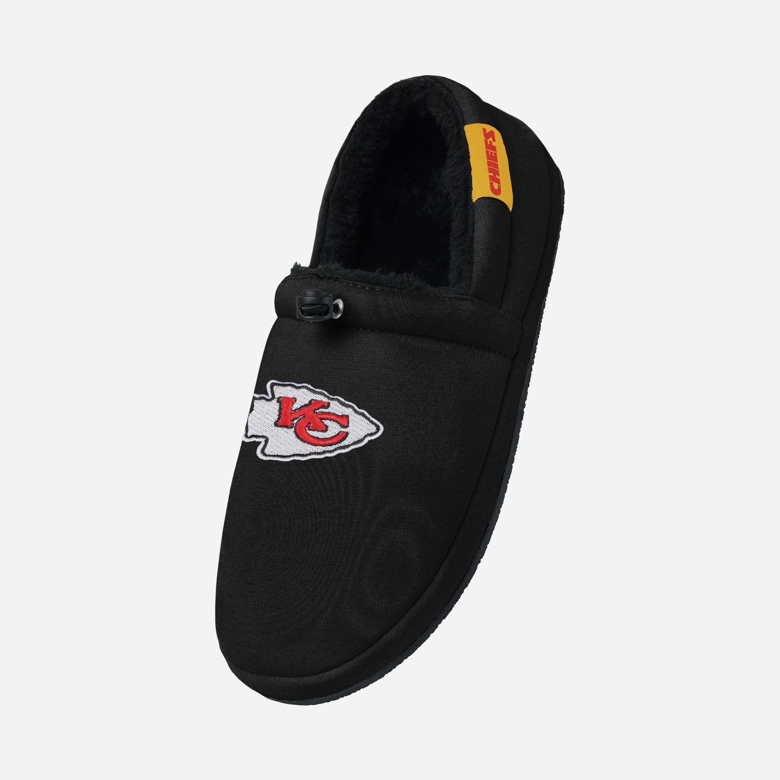 Kansas City Chiefs Big Logo Athletic Moccasin Slippers - Show Your Team Pride in Style!