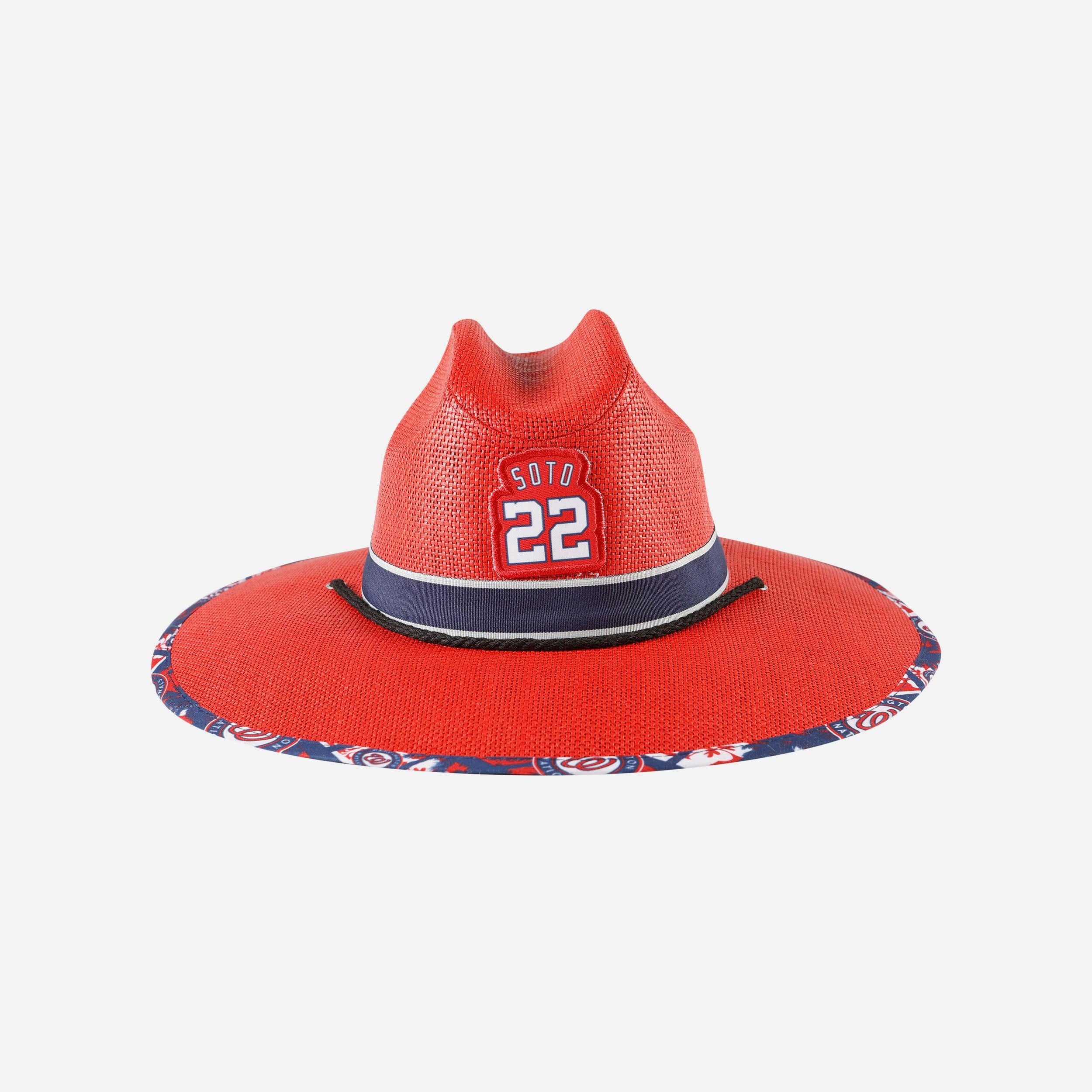 Juan Soto Washington Nationals Stylish Straw Hat