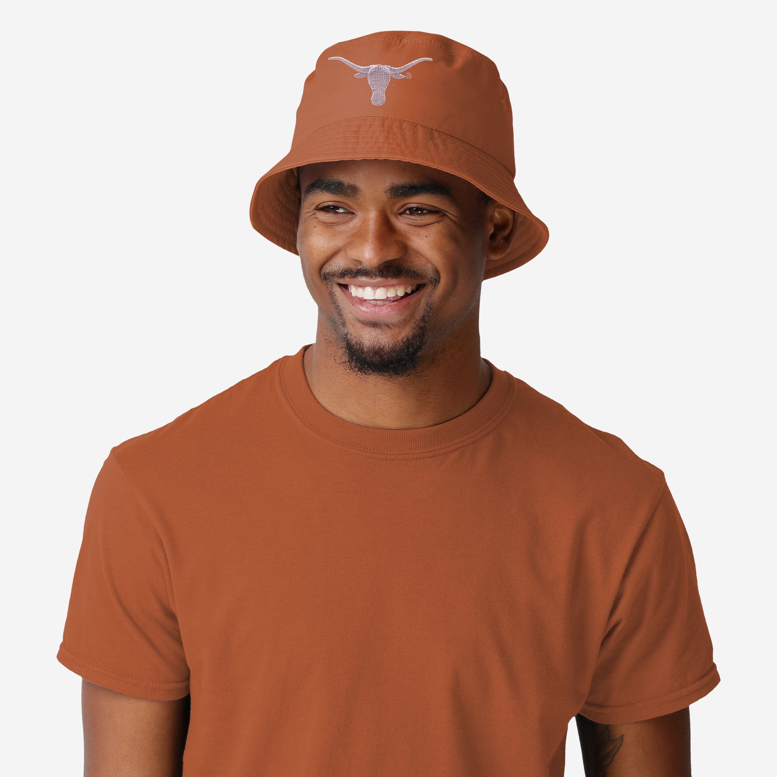 Texas Longhorns Super Stylish Solid Bucket Hat