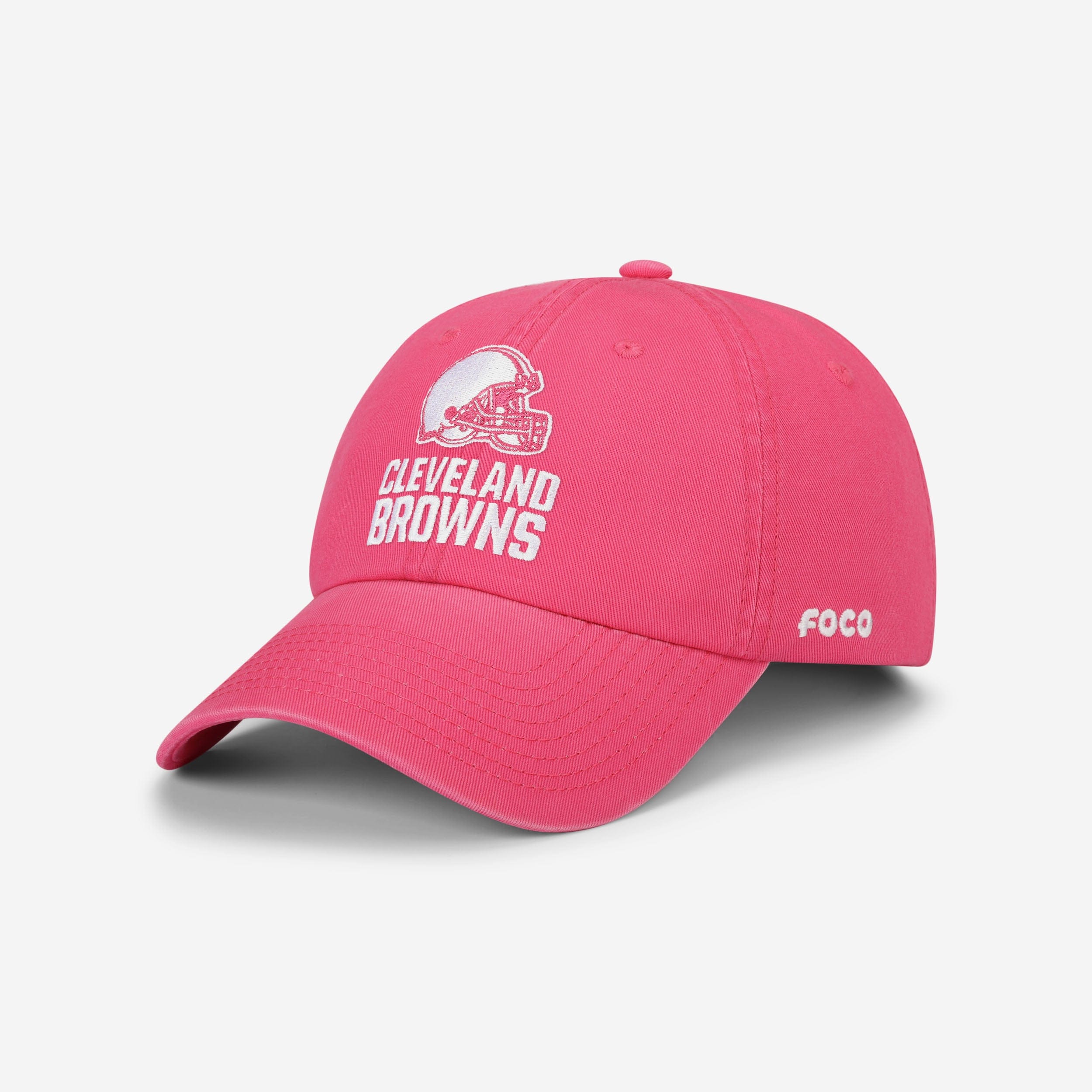 Cleveland Browns Magenta & White Fan-Favorite Casual Cap