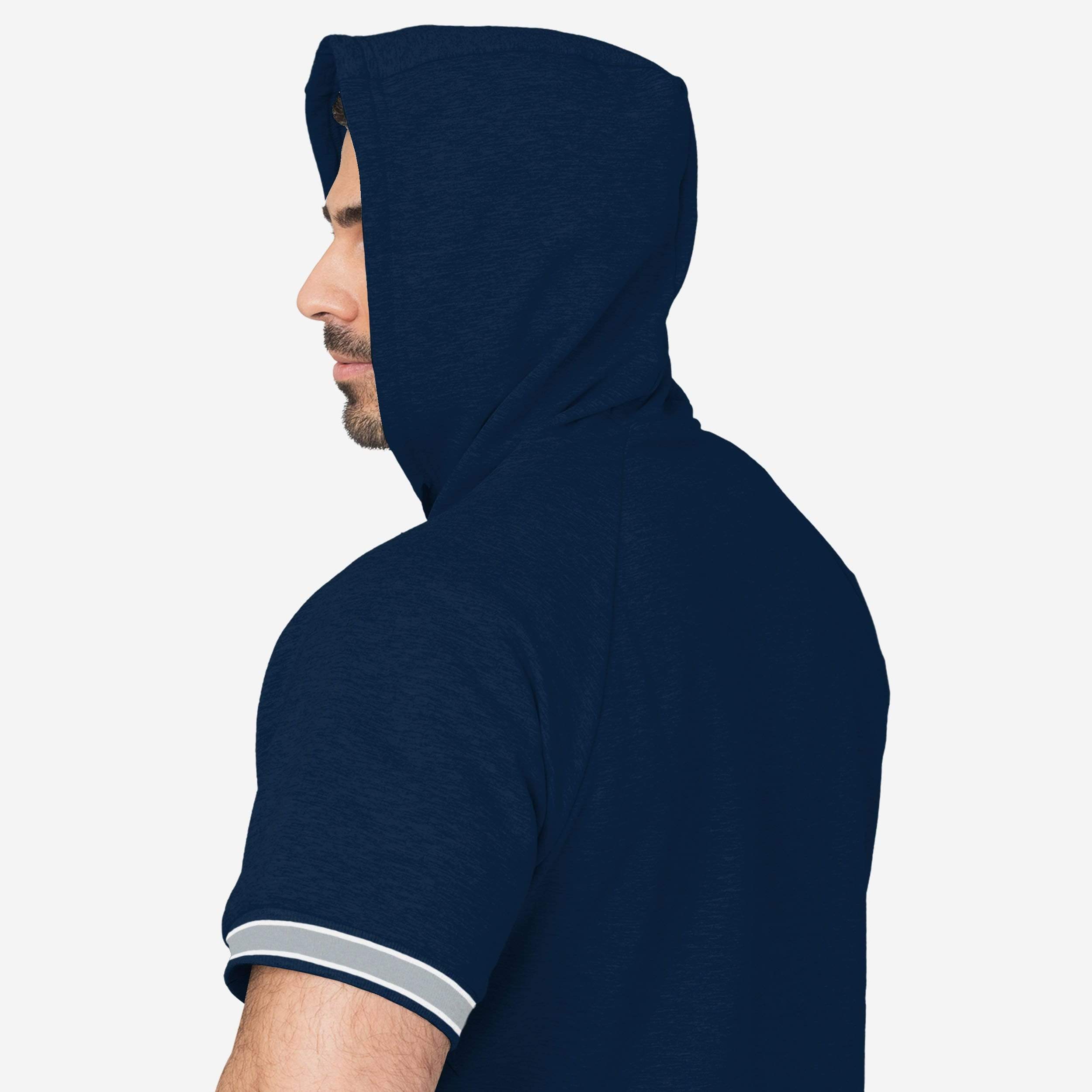 New York Yankees Short Sleeve Hoodie - The Ultimate Fan Gear