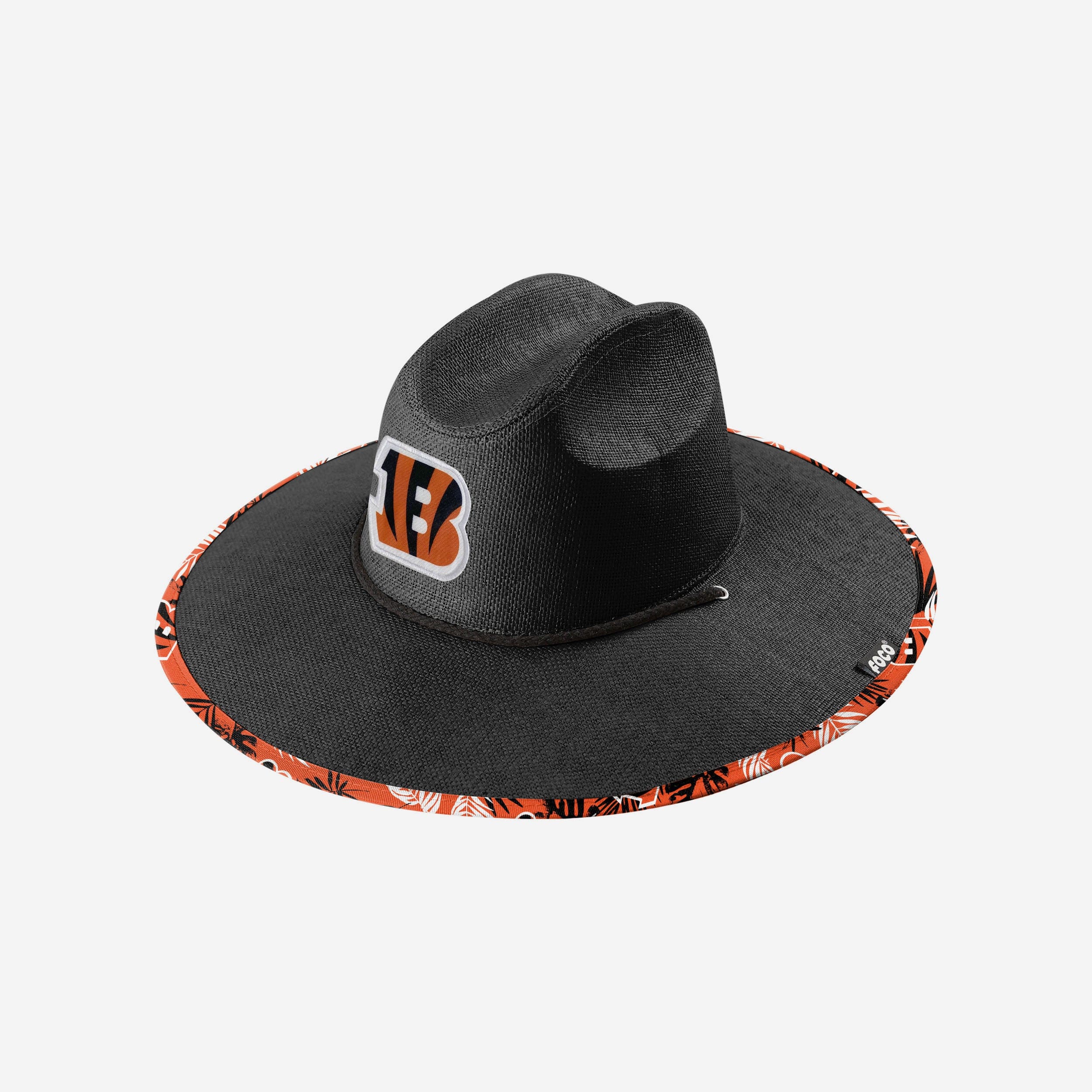 Cincinnati Bengals Team Color Stylish Straw Hat