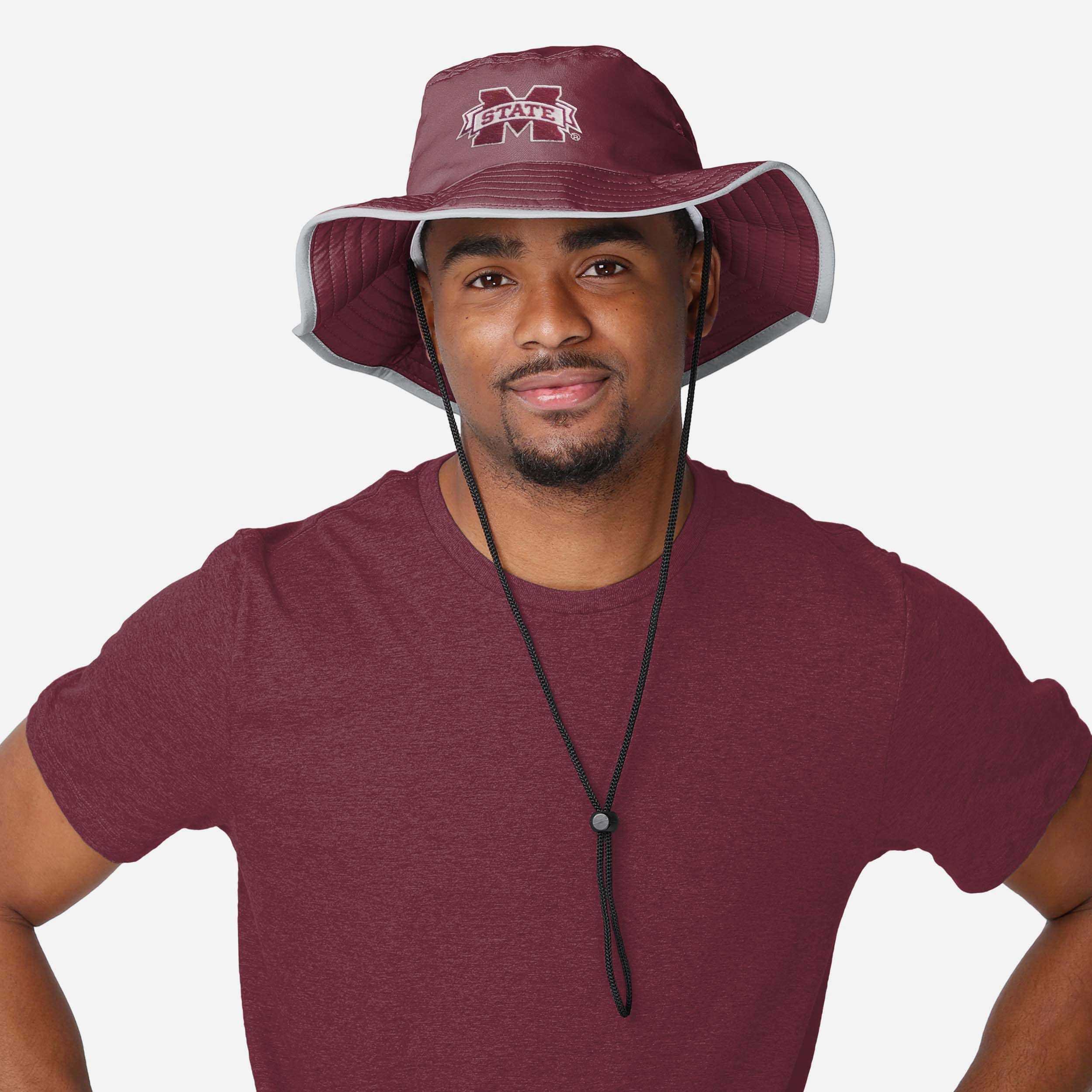 Mississippi State Bulldogs Stylish Solid Boonie Hat - Show Your Team Spirit!