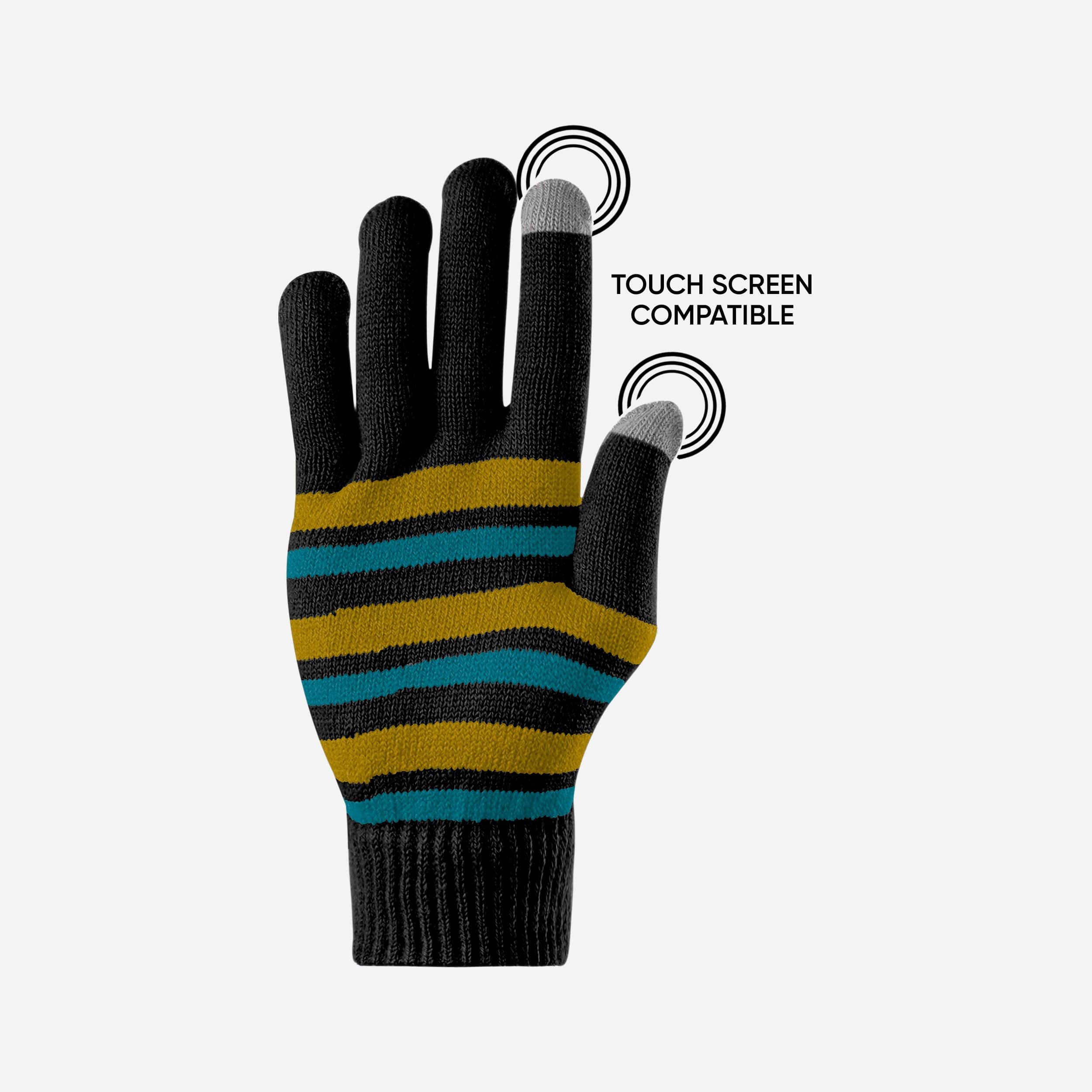 Jacksonville Jaguars Super - Stretch Texting Gloves