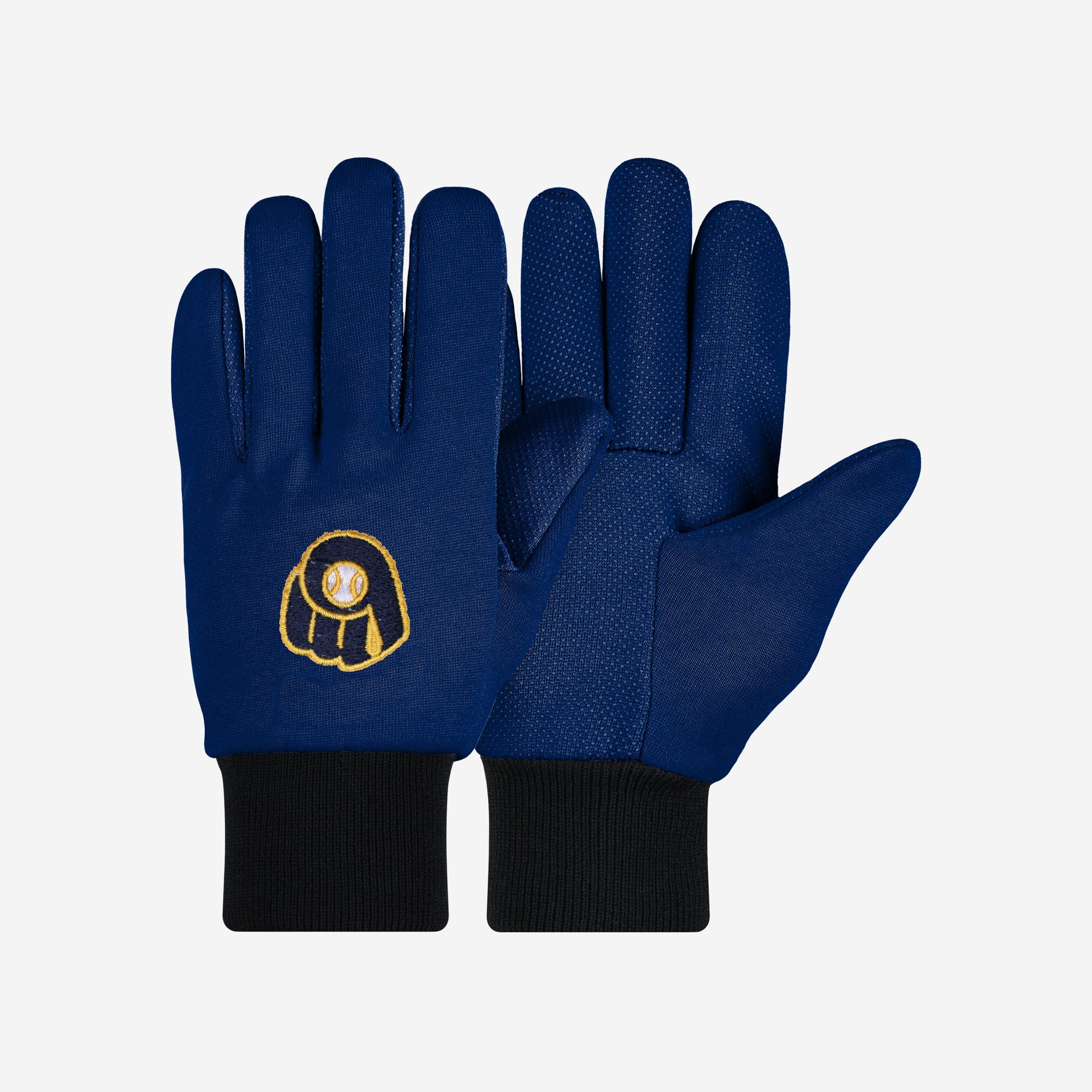 Milwaukee Brewers Stylish Colored Palm Utility Gloves