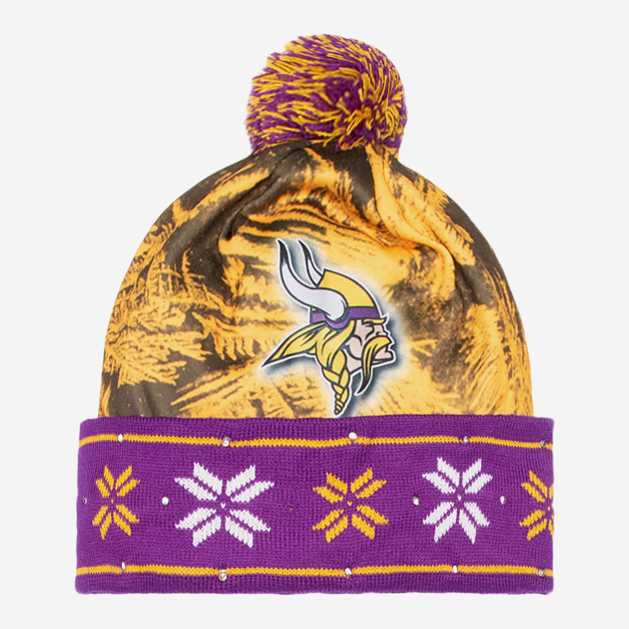 Minnesota Vikings Big Logo Illuminated Beanie