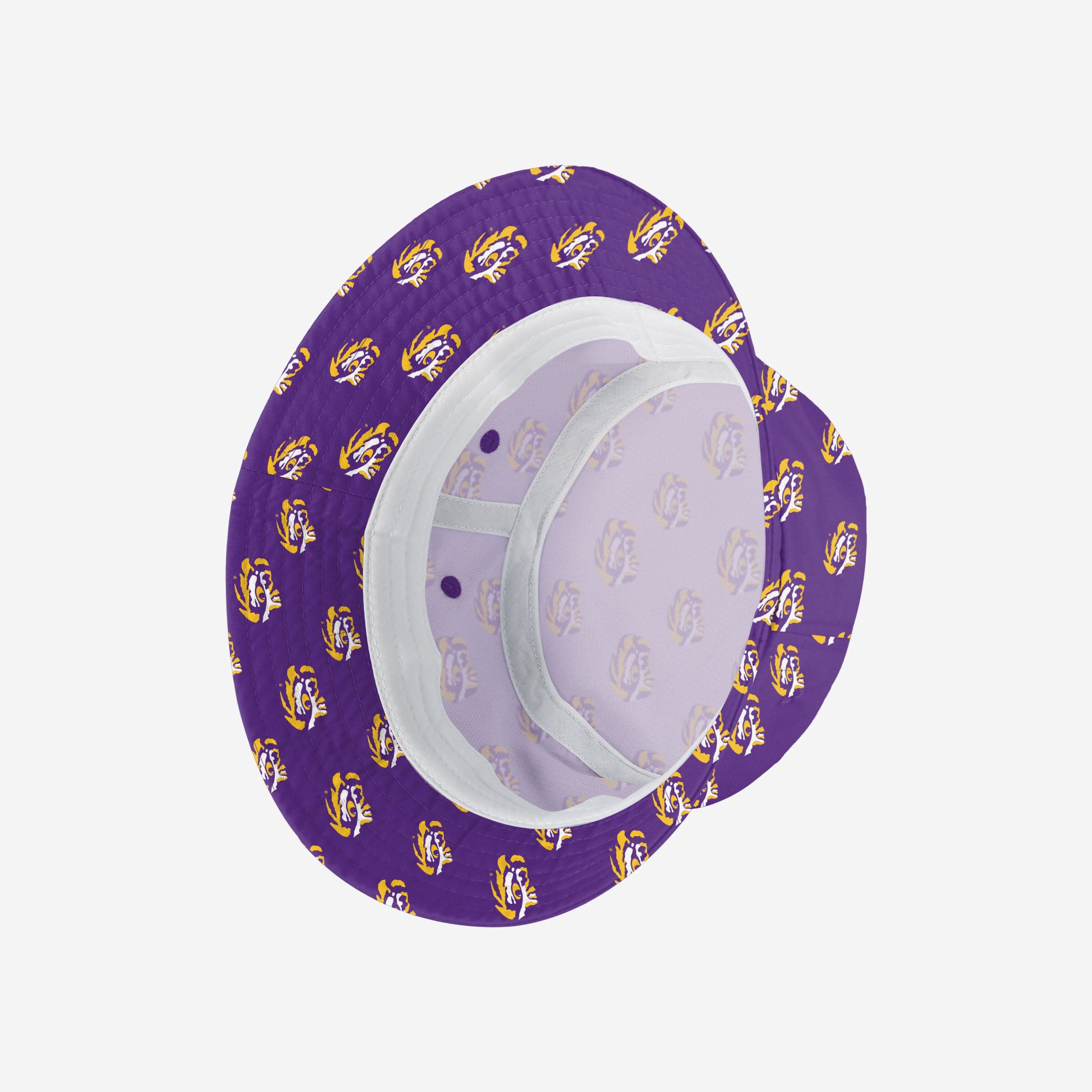 LSU Tigers Mini Print Stylish Bucket Hat