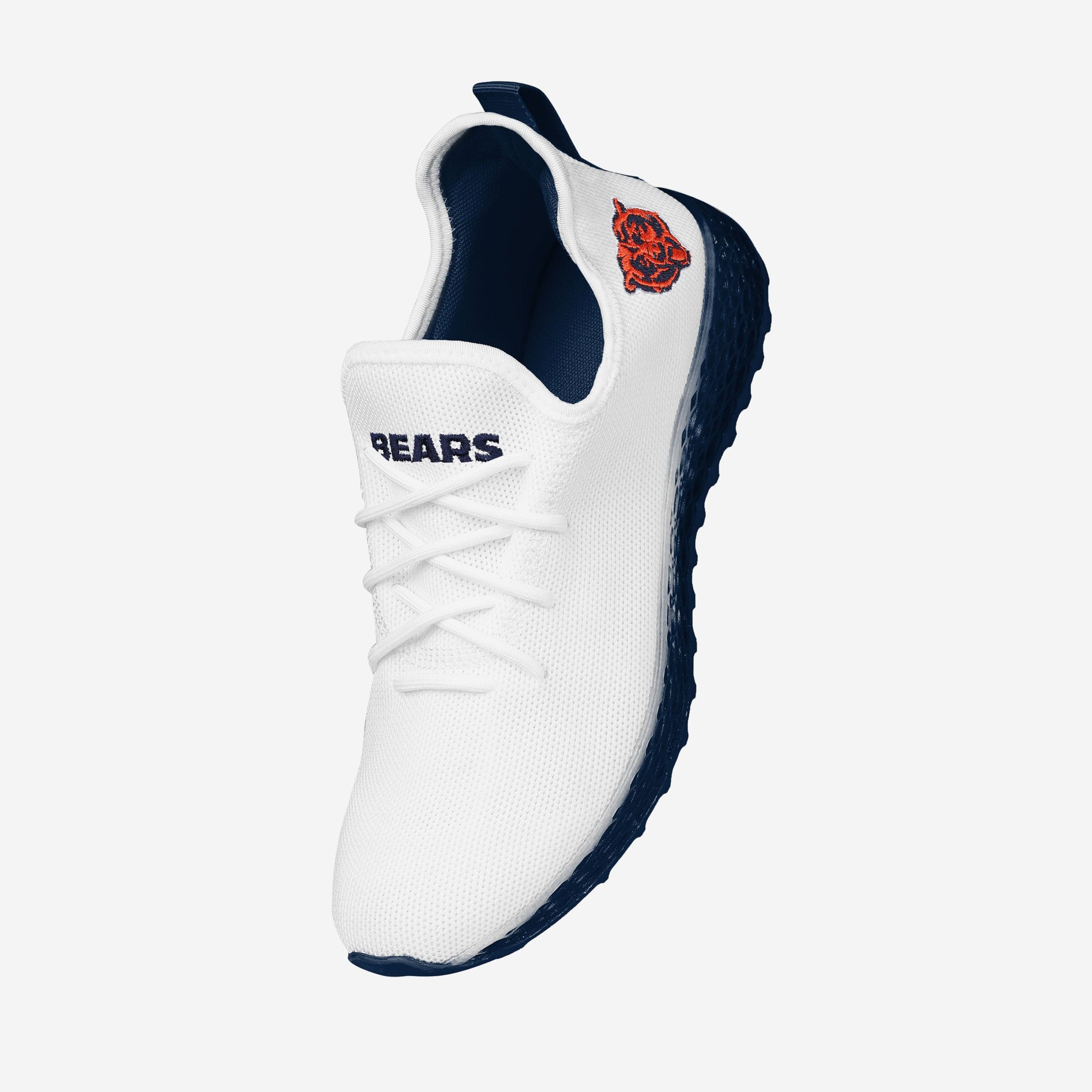 Chicago Bears White Gradient Midsole Sneakers - Game - Day Must - Haves