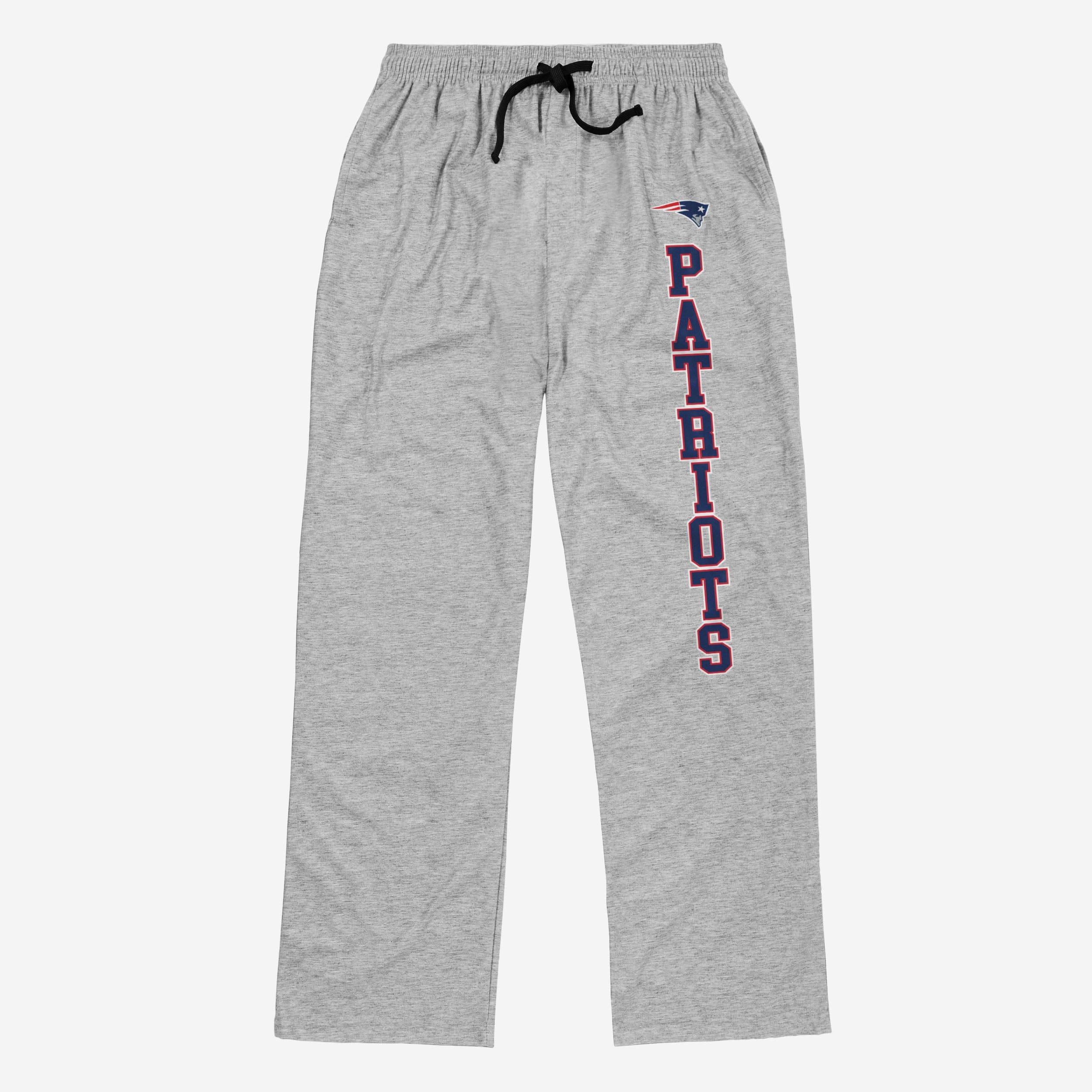 New England Patriots Stylish Athletic Gray Lounge Pants