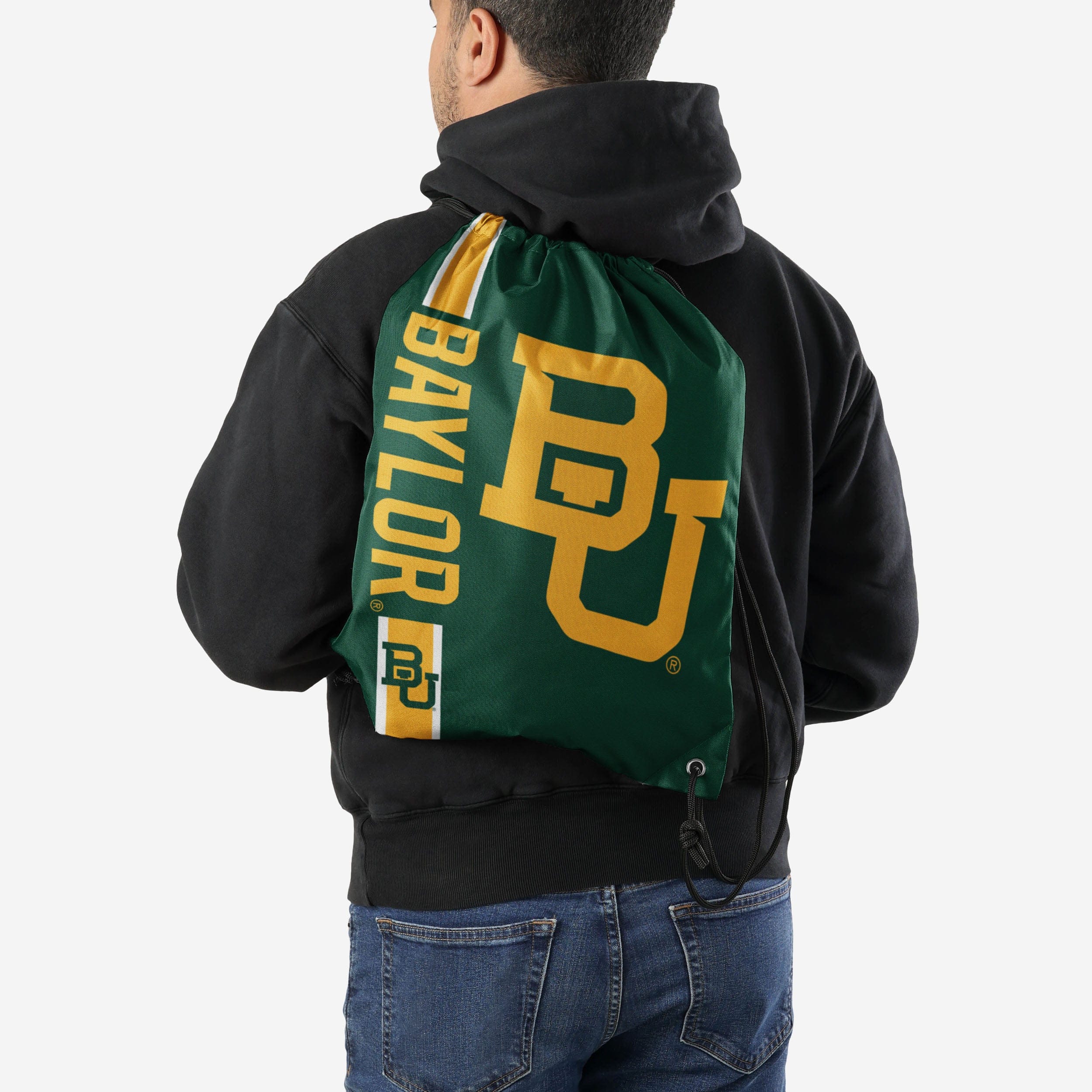 Baylor Bears Big Logo Drawstring Backpack - Show Your Team Spirit!