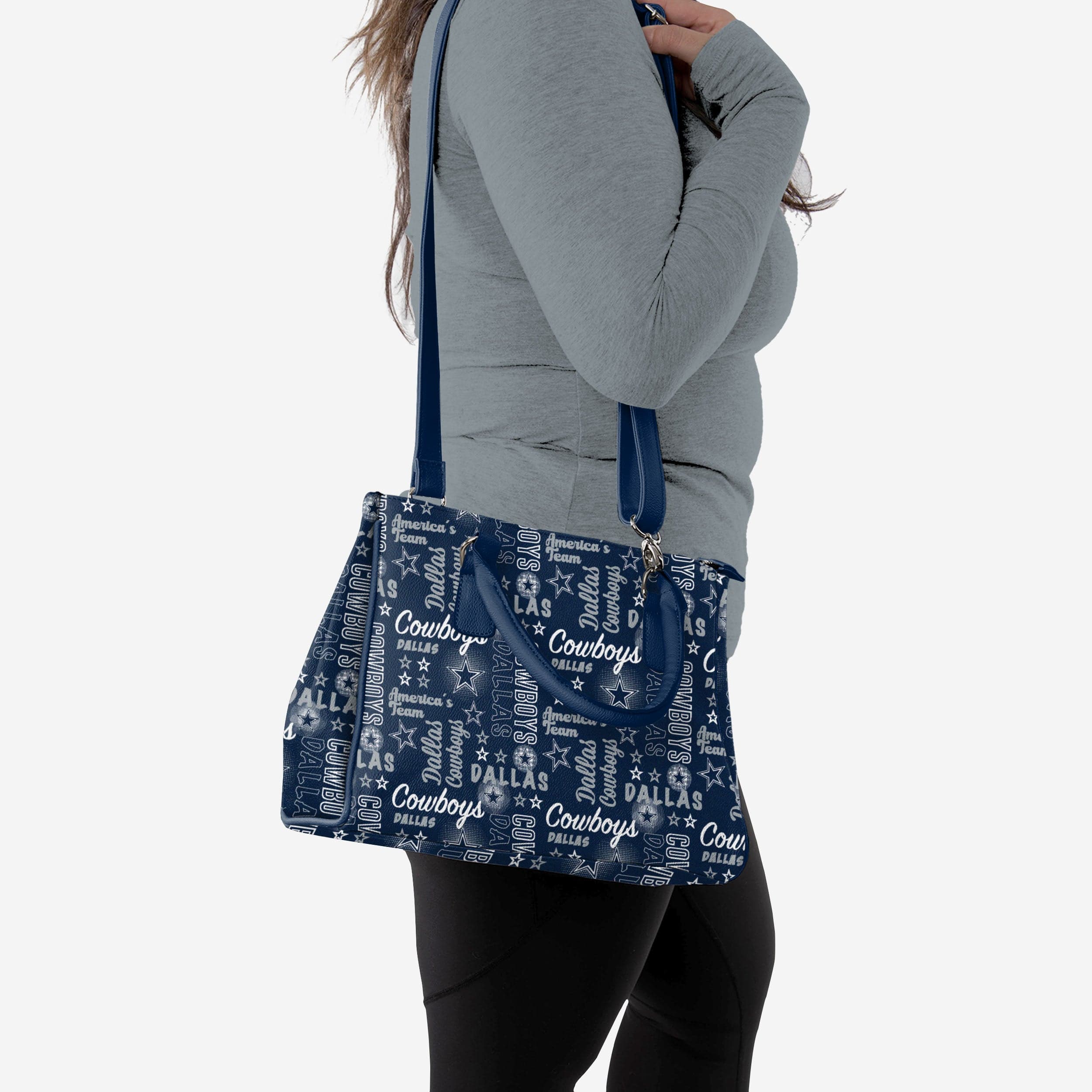 Dallas Cowboys Spirited Style Printed Collection Purse - Show Your Team Pride!