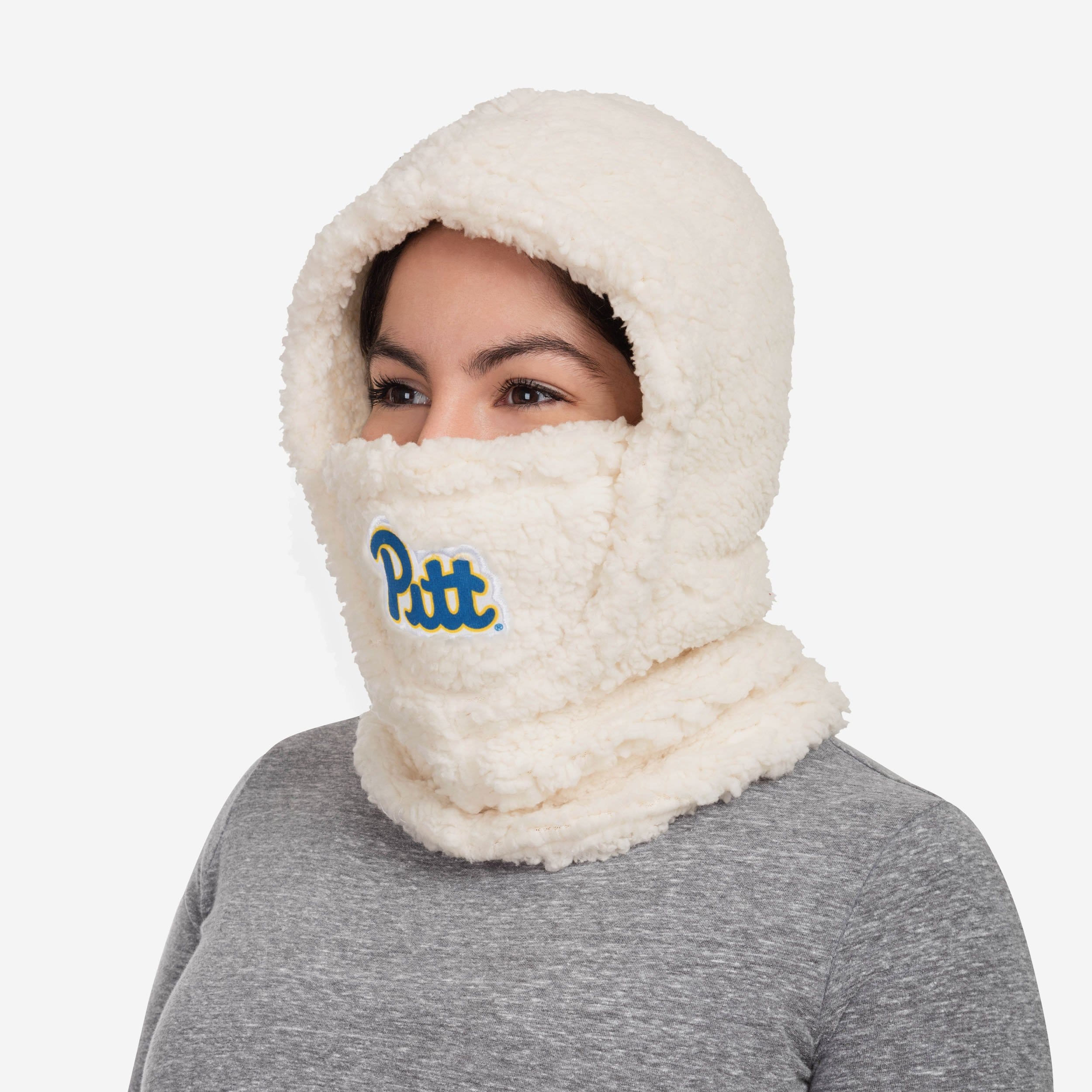 Pittsburgh Panthers Super-Soft Sherpa Hooded Gaiter: Show Your Team Spirit!