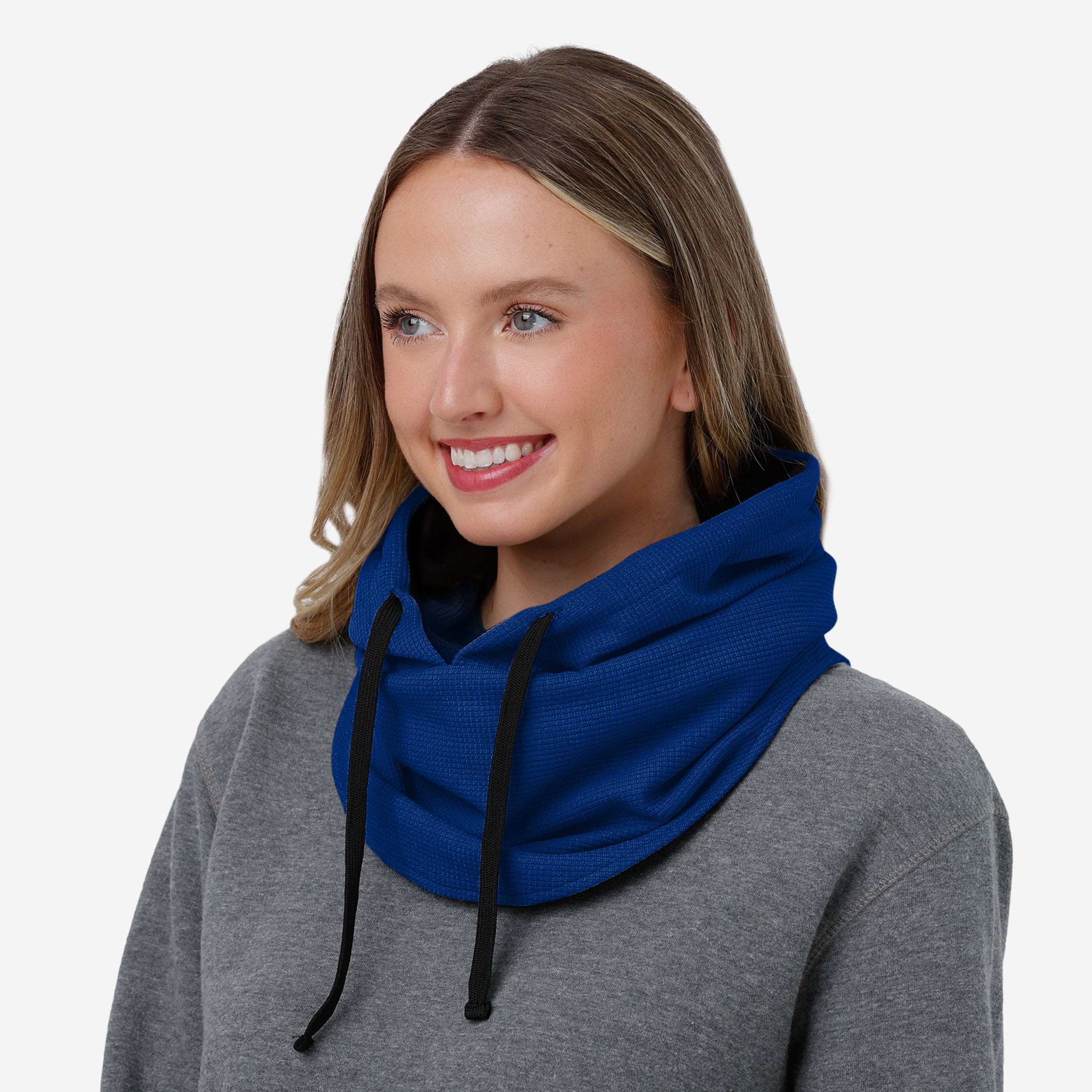 New York Giants Waffle Drawstring Hooded Gaiter - Your Ultimate Winter Gear
