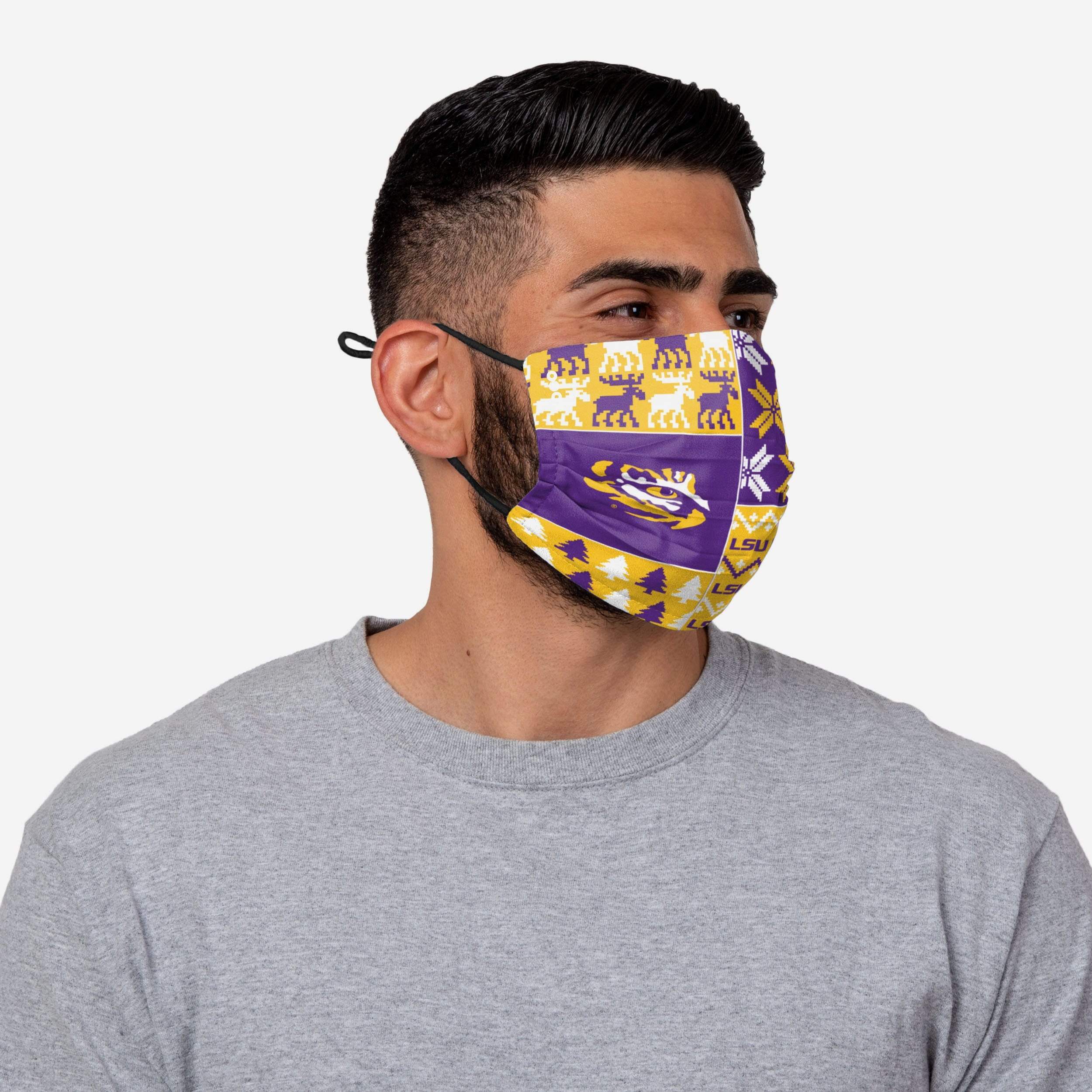 LSU Tigers Adjustable Face Cover: Show Your Team Spirit!