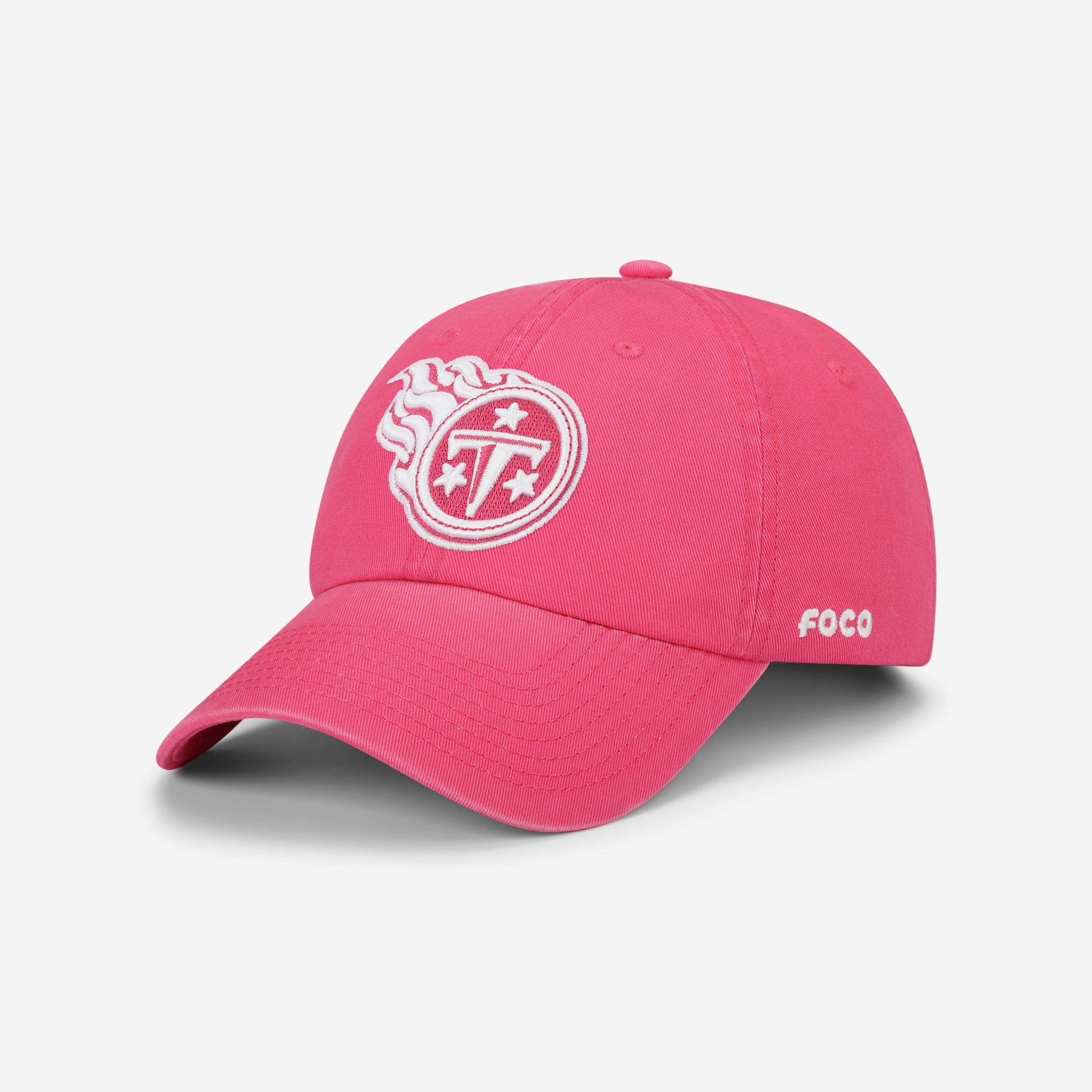 Tennessee Titans Magenta & White Fanatic's Casual Cap