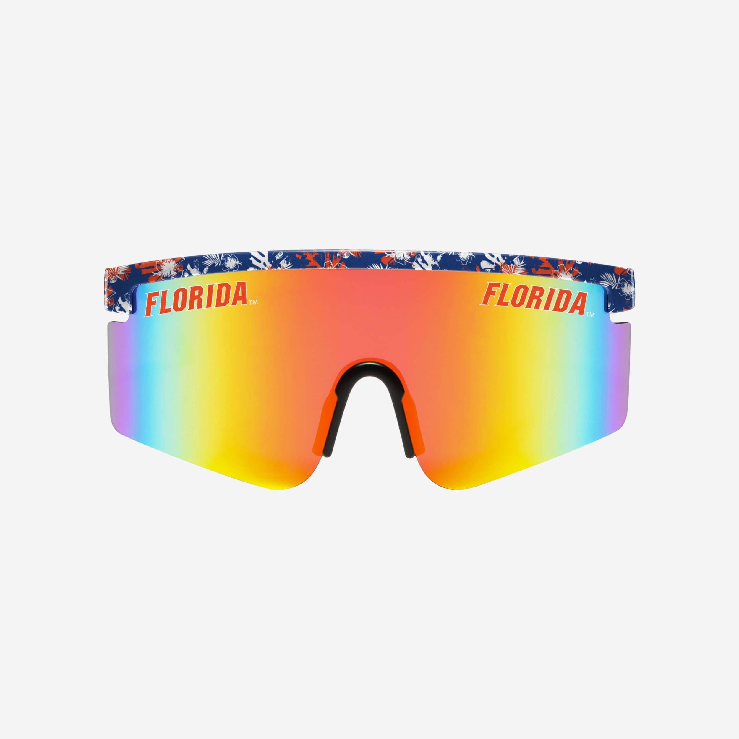 Stylish Florida Gators Floral Large Frame Sunglasses