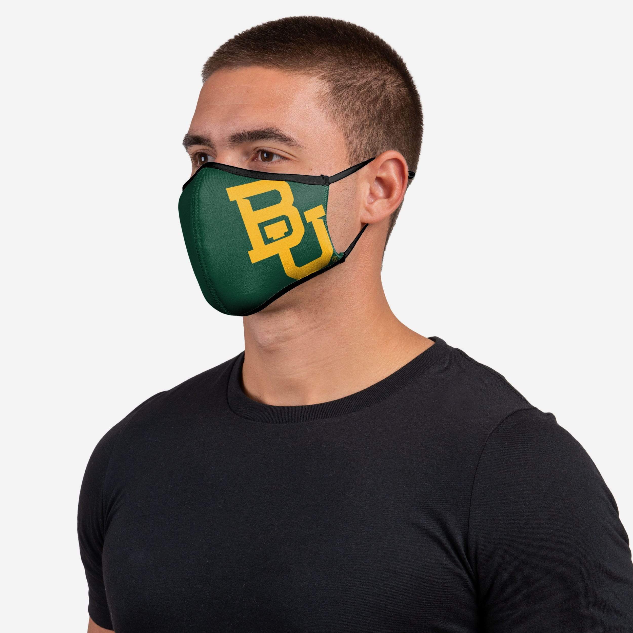 Baylor Bears Sports 3-Pack Face Covers - Represent Your Team in Style!